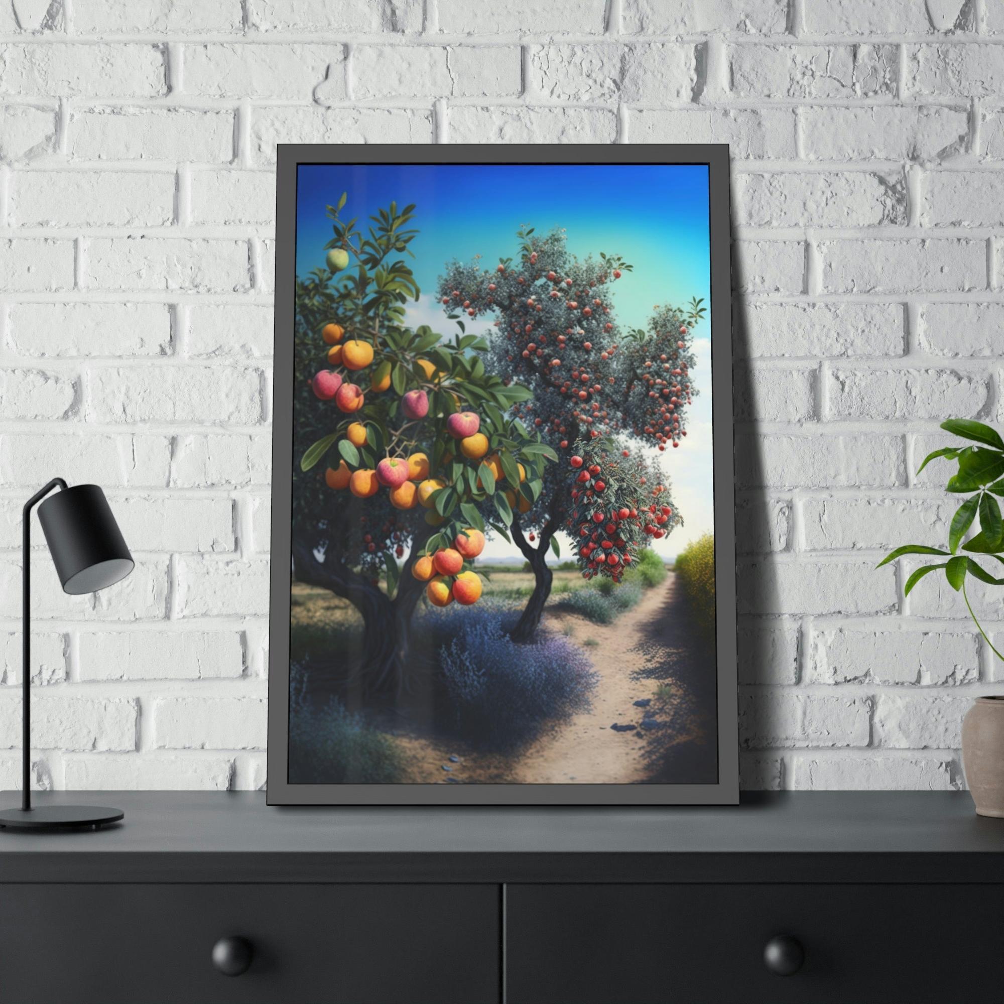 Fruit Trees Fruitful Scenery: Fruit Trees Canvas & Poster Print