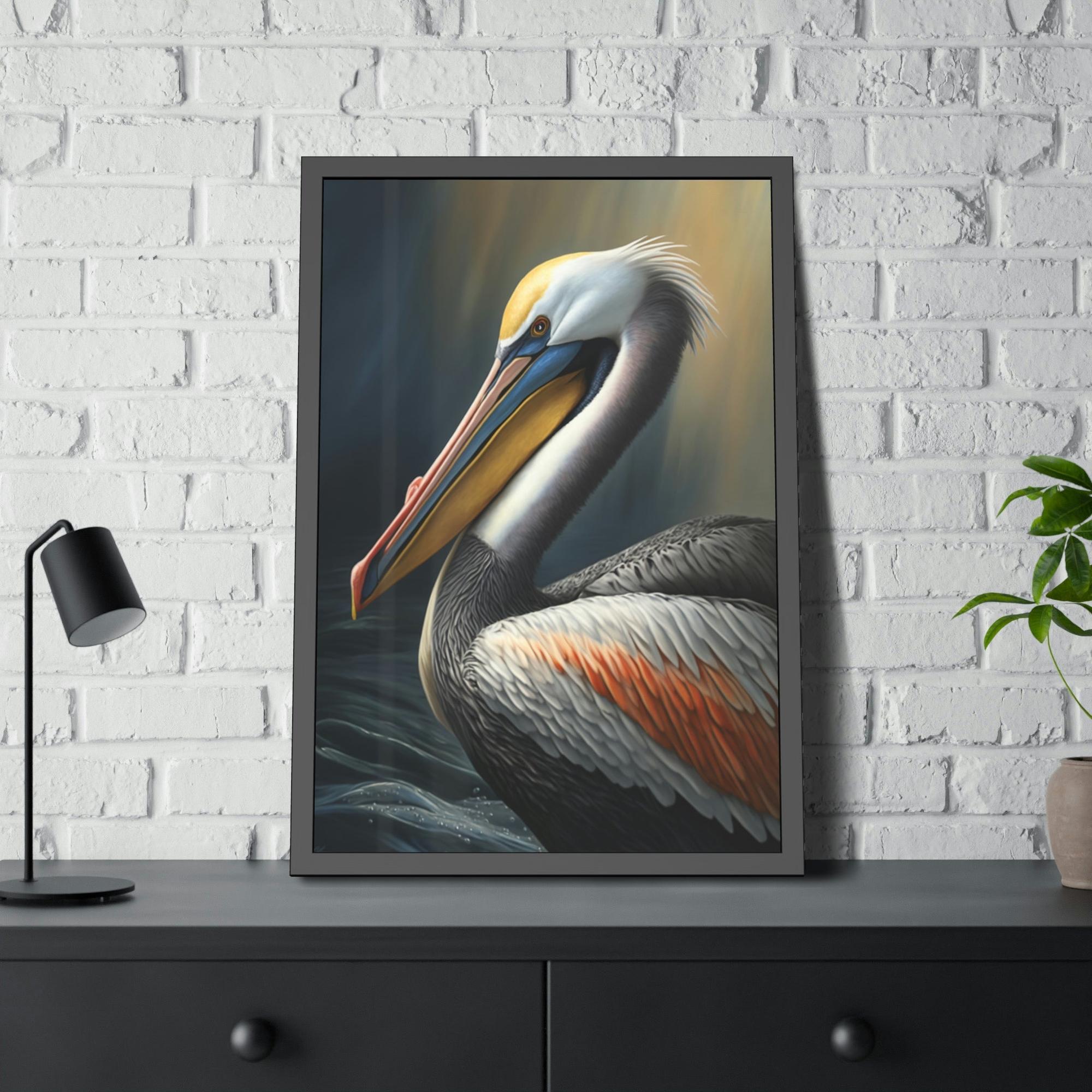 Pelicans Pelican's Voyage: A Canvas Coastal Adventure