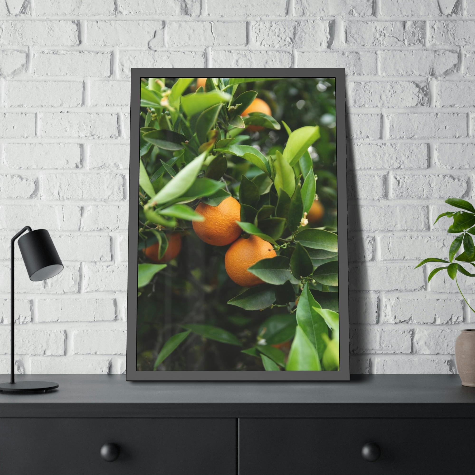 Fruit Trees Vivid Orchard: Fruit Trees Canvas Wall Decor