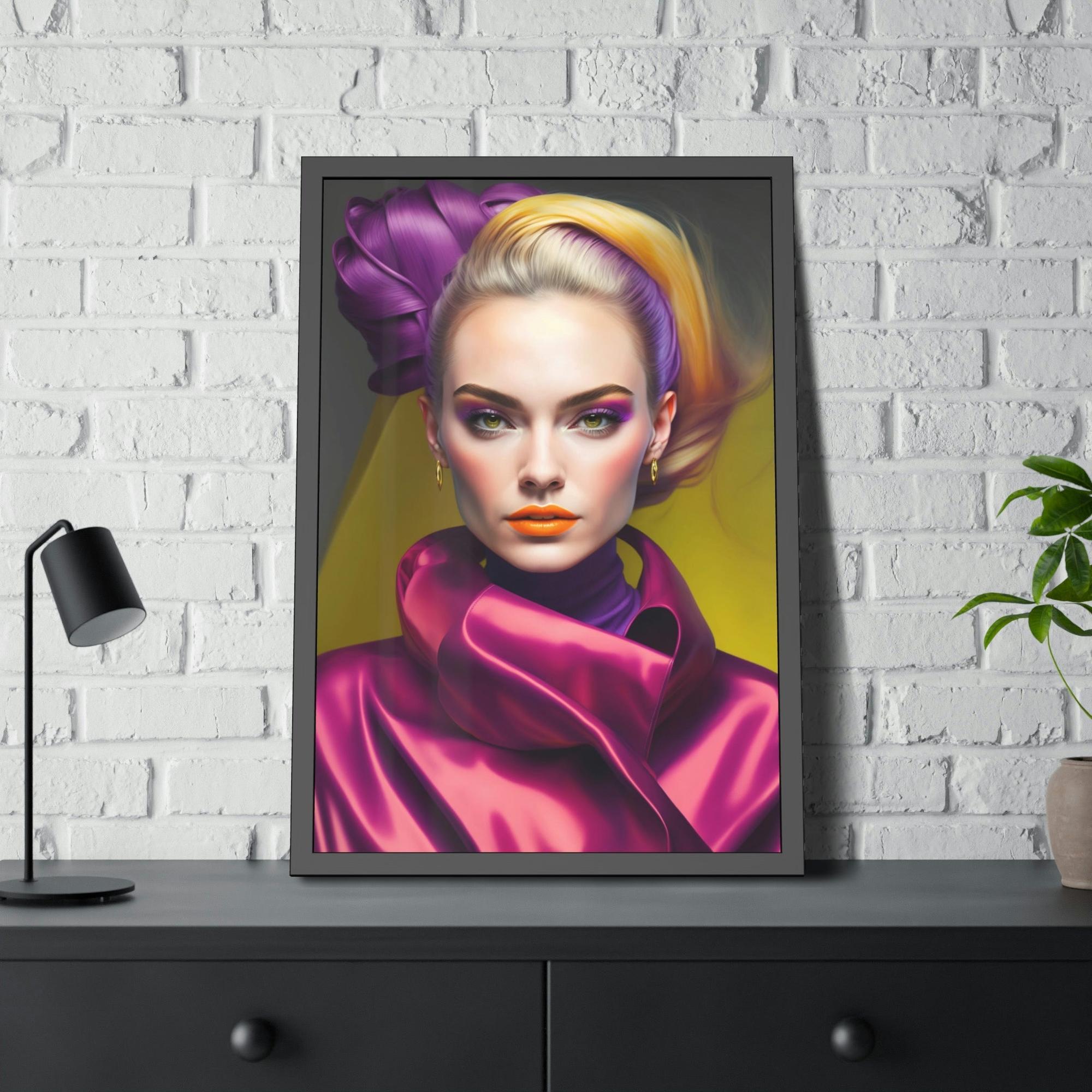 Fashion And Beauty Glamour and Glitz: A Wall Art Print of Fashion and Beauty Icons