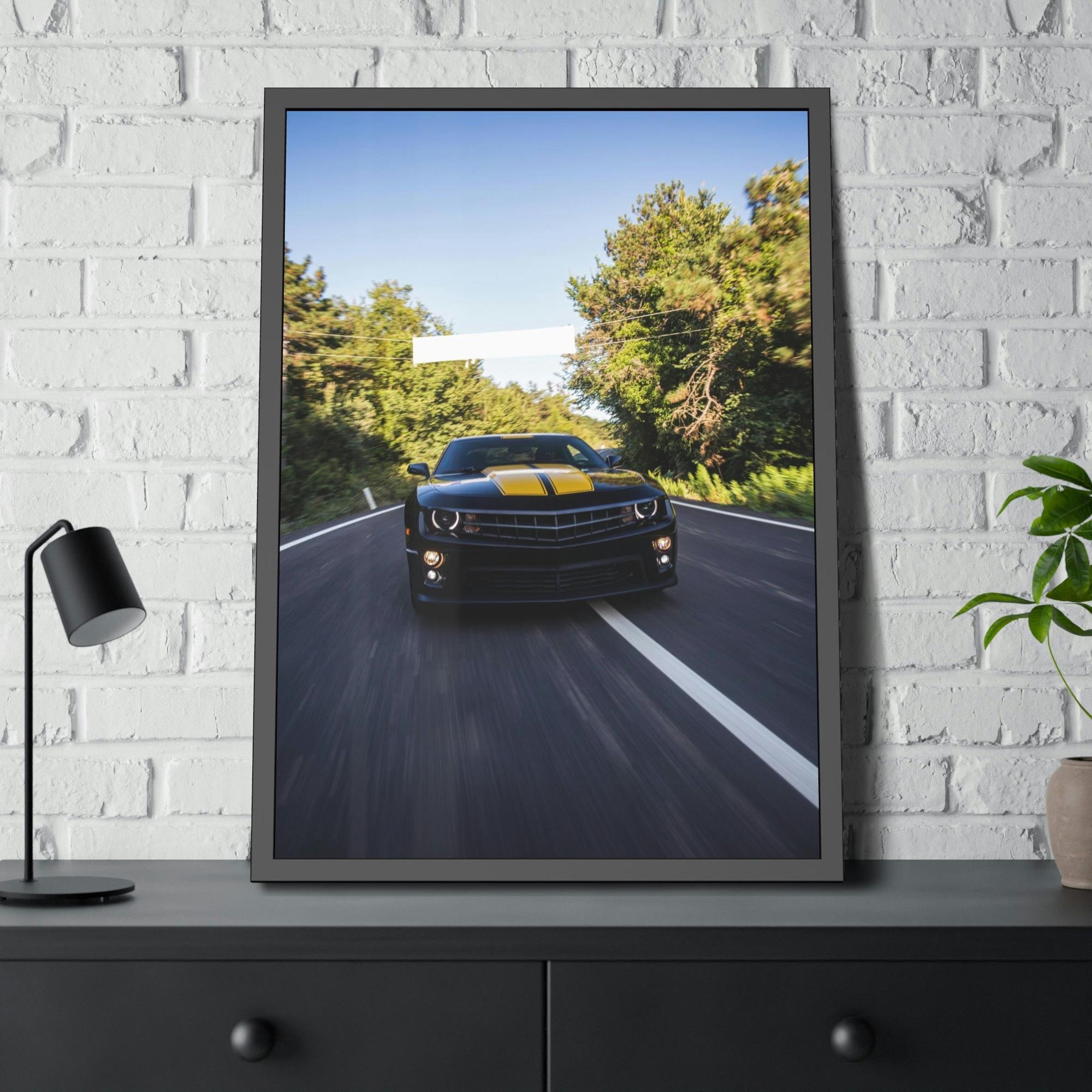 Camaro Rev Up Your Walls: Camaro Art on Framed Canvas and Posters