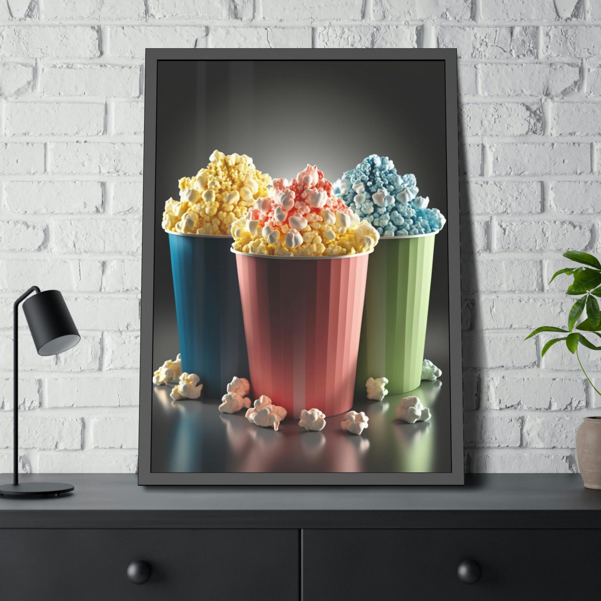 Popcorn Bursting with Flavor: A Canvas of Popcorn Perfection