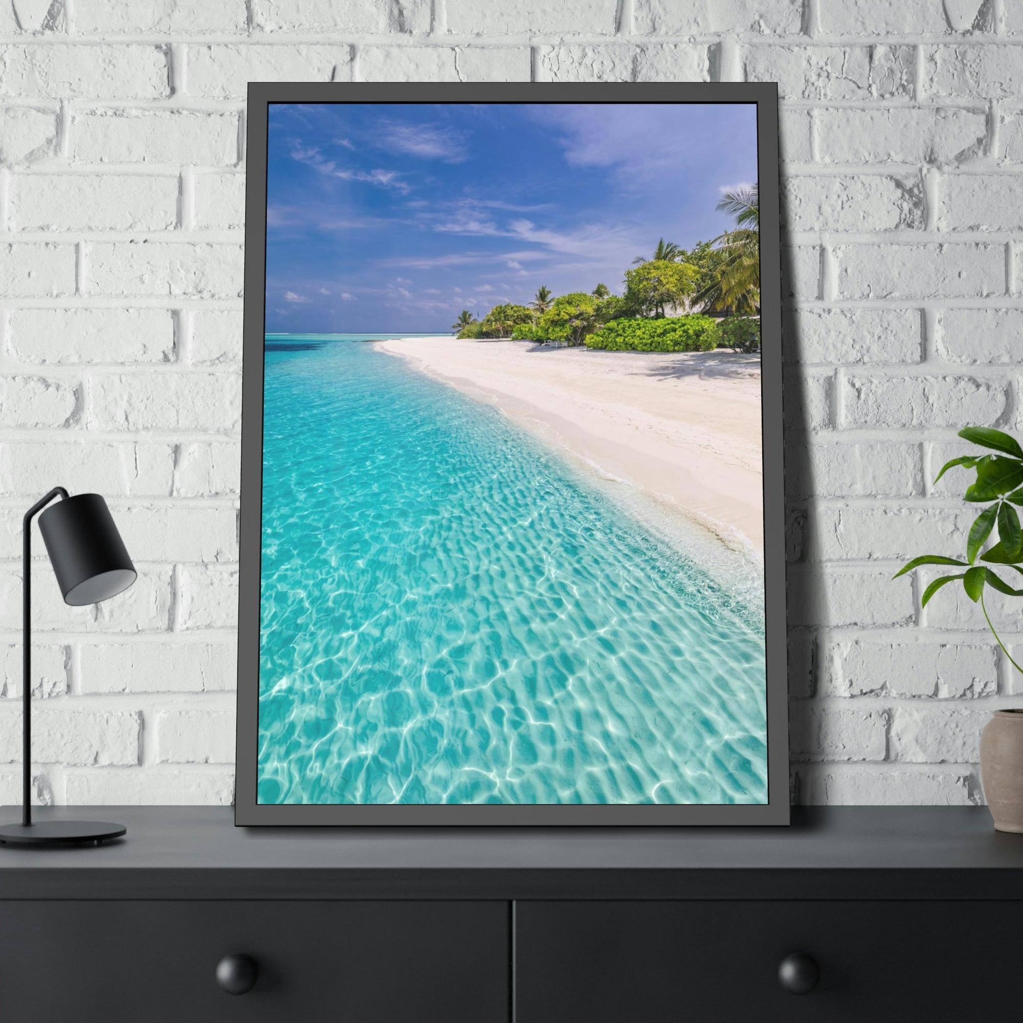 Caribbean Beach Island Dreams: Caribbean Beach Print on Canvas and Art Prints for Your Home