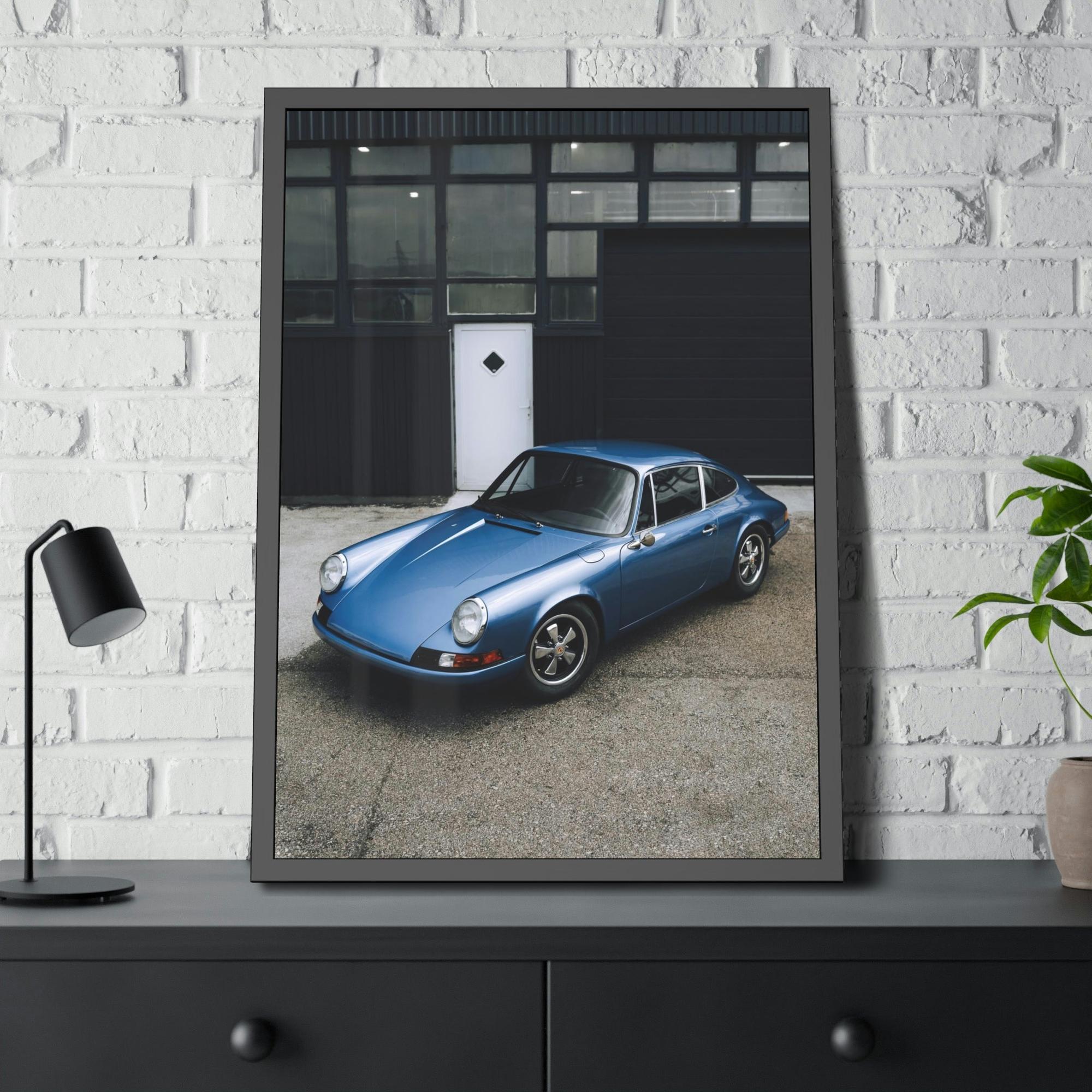 Porsche The Art of Porsche: Natural Canvas and Framed Prints of Automotive Beauty