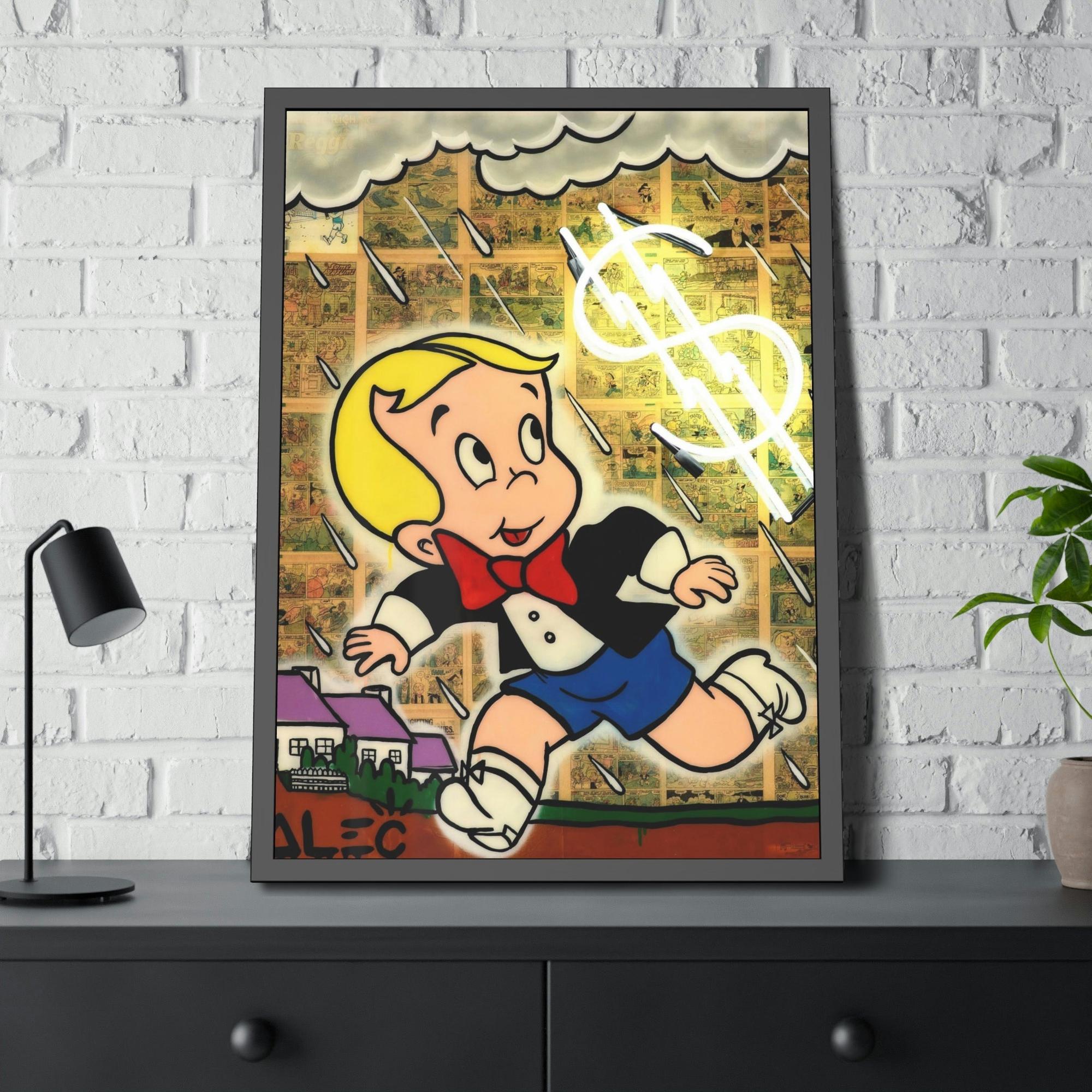 Monopoly & Motivation Alec Monopoly's Graffiti World: Bold Wall Art and Canvas Prints