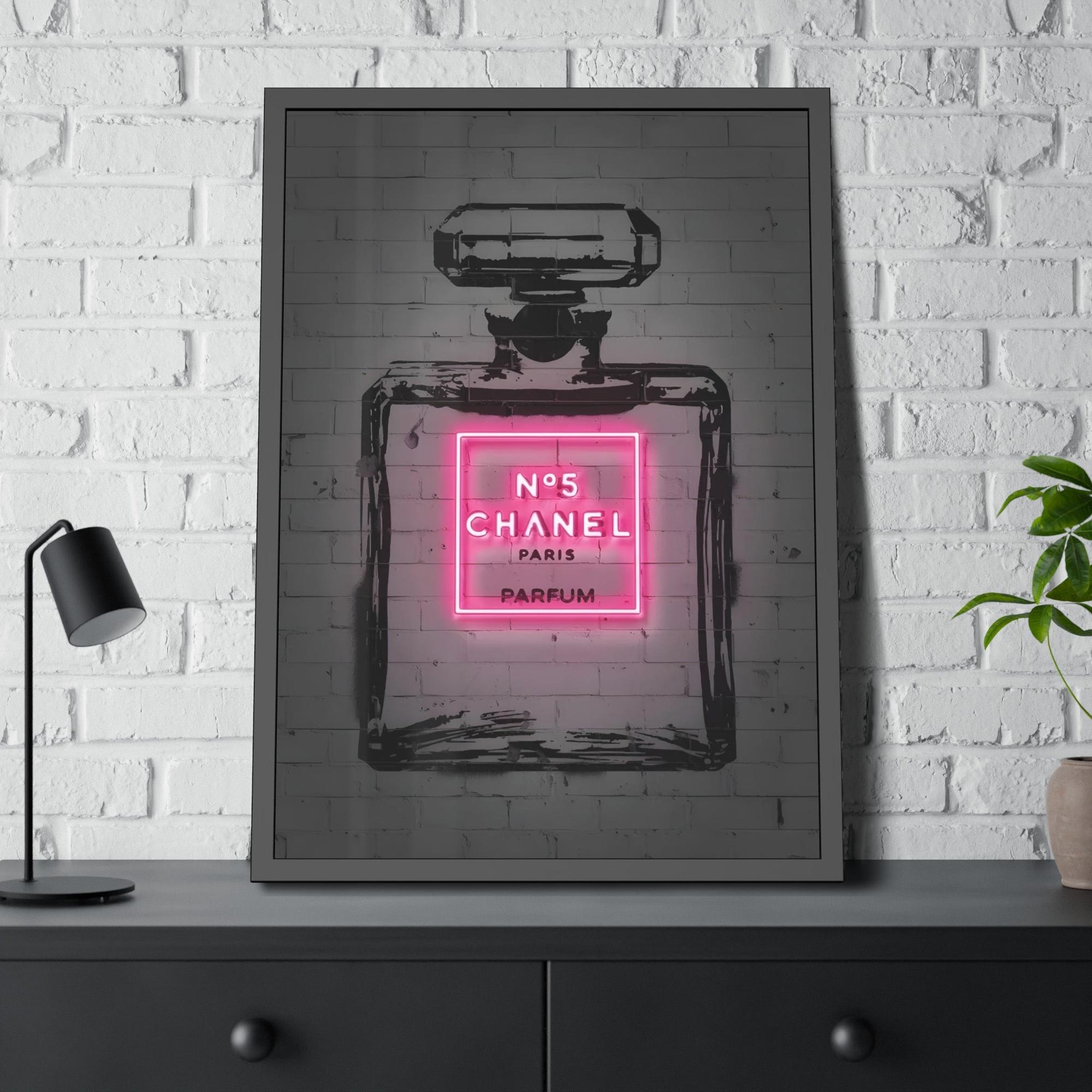 Chanel The Art of Chanel: Captivating Print on Framed Canvas & Poster