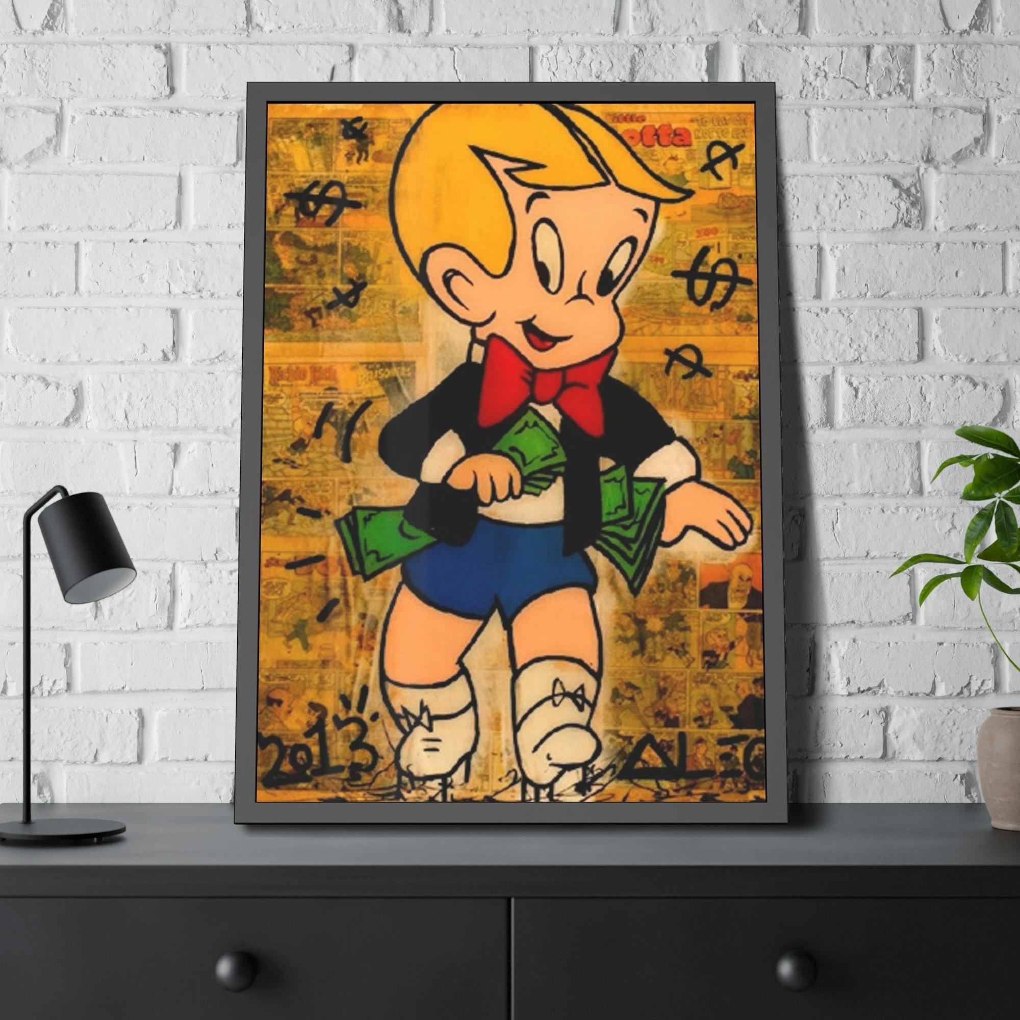 Monopoly & Motivation Bold Wall Art: Alec Monopoly's Print on Canvas and Framed Posters