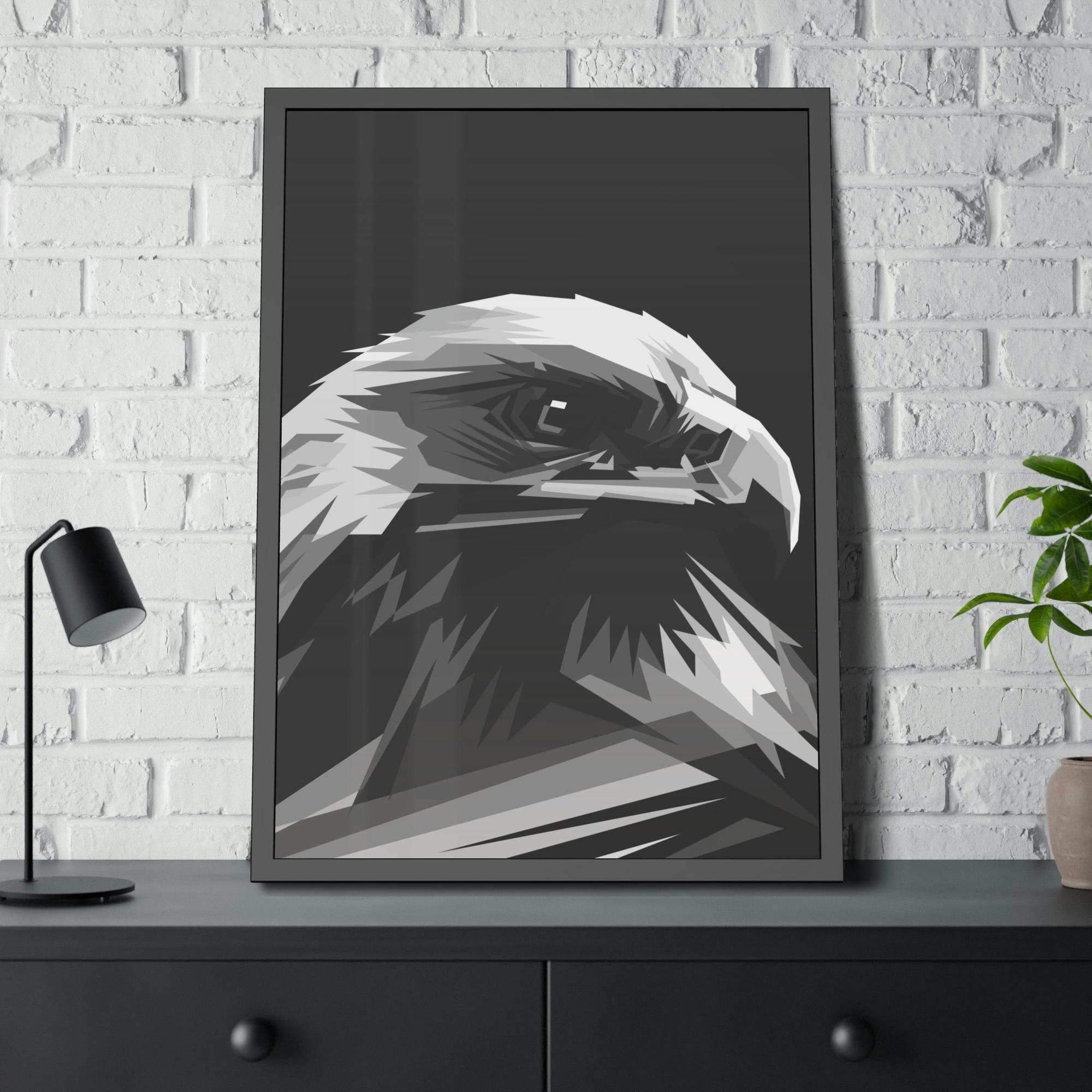 Eagles Mystical Guardians: Framed Poster Embodied with the Essence of Eagles