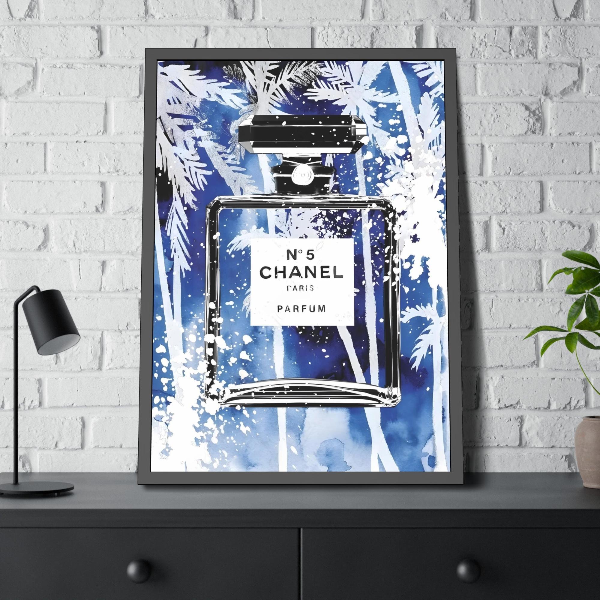 Chanel Effortless Elegance: Chanel-Inspired Wall Art on Natural Canvas & Poster