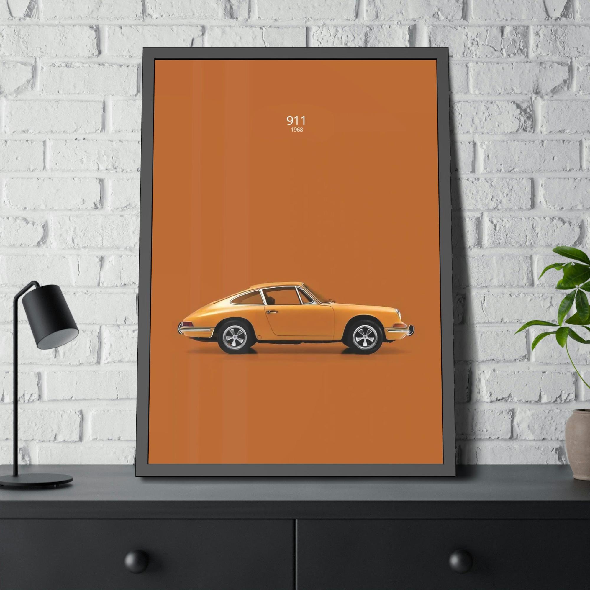 Porsche Porsche Passion: A Canvas & Poster Print of the Iconic Sports Car