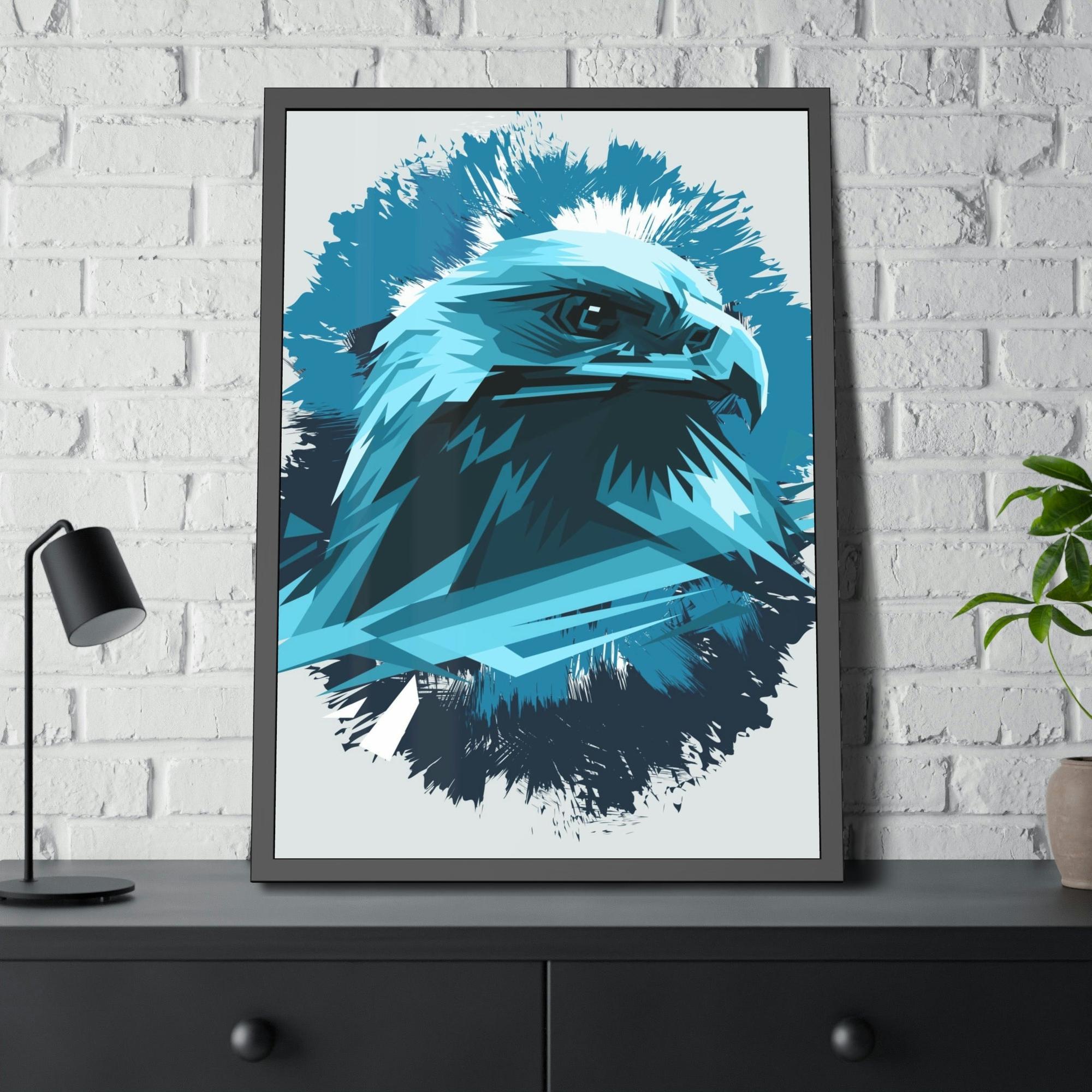 Eagles Eagle's Resplendence: Canvas Wall Art, Immersing in their Radiant Glory