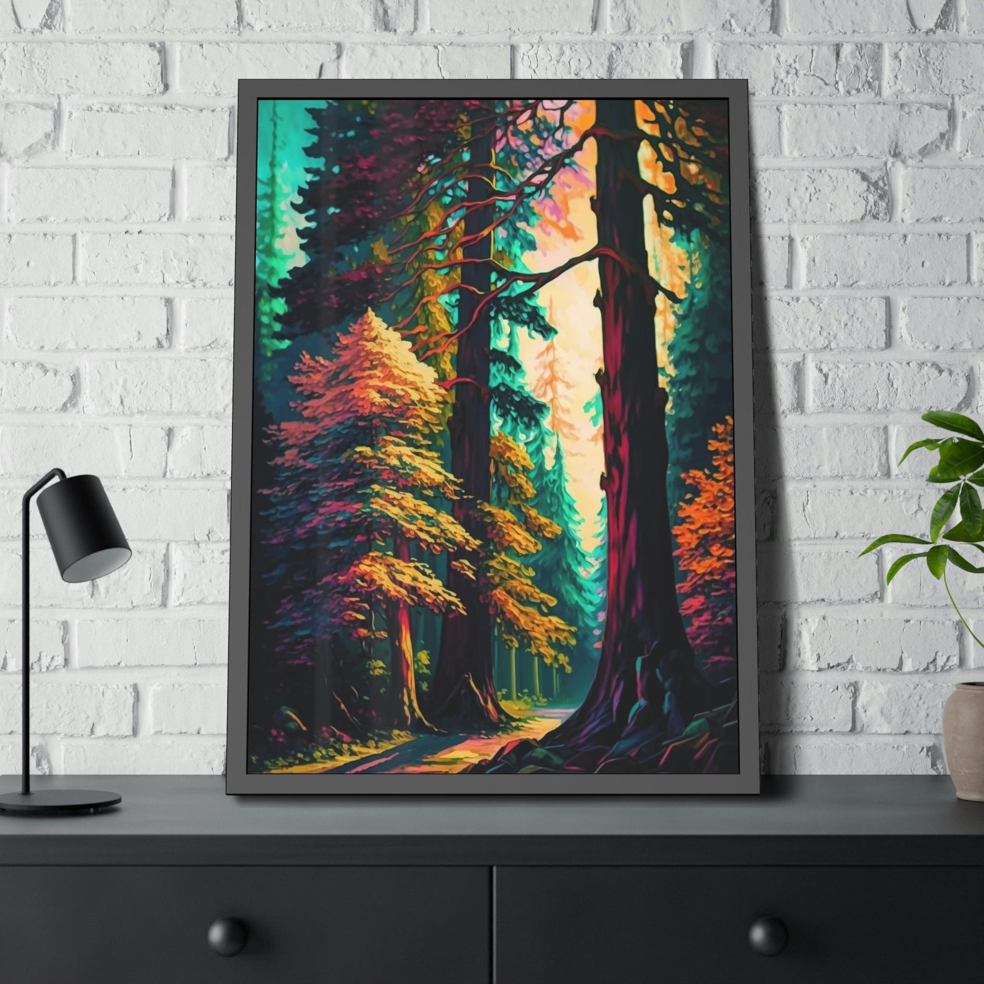 Forest Trees Whispers of the Forest: A Serene Retreat