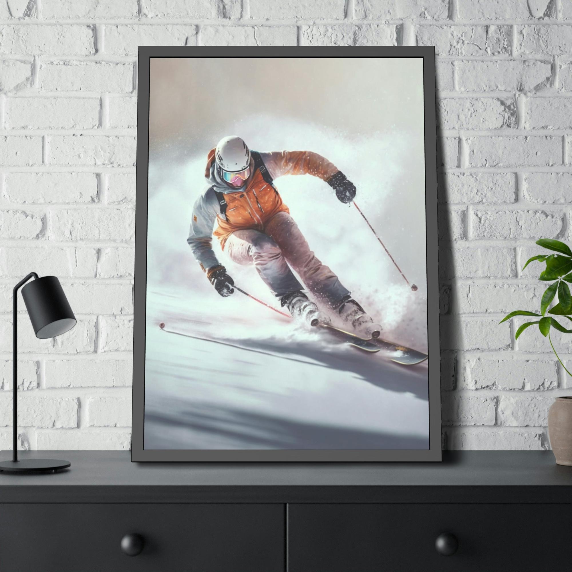 Skiing Mountain Majesty: A Breathtaking Skiing Landscape