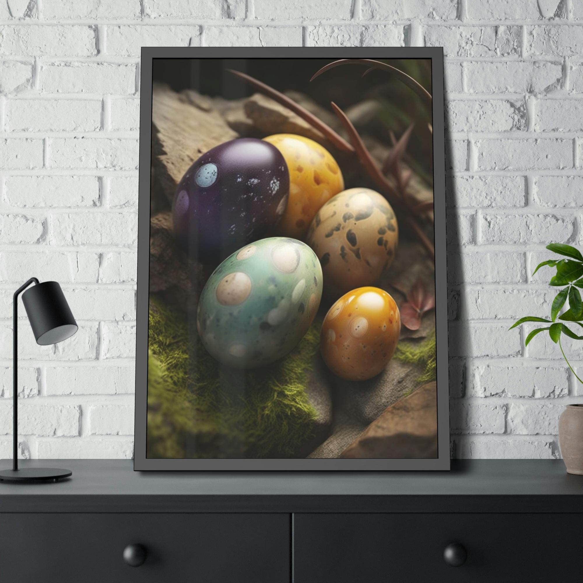 Eggs Eggcellent Adventure: A Whimsical Painting of Eggs