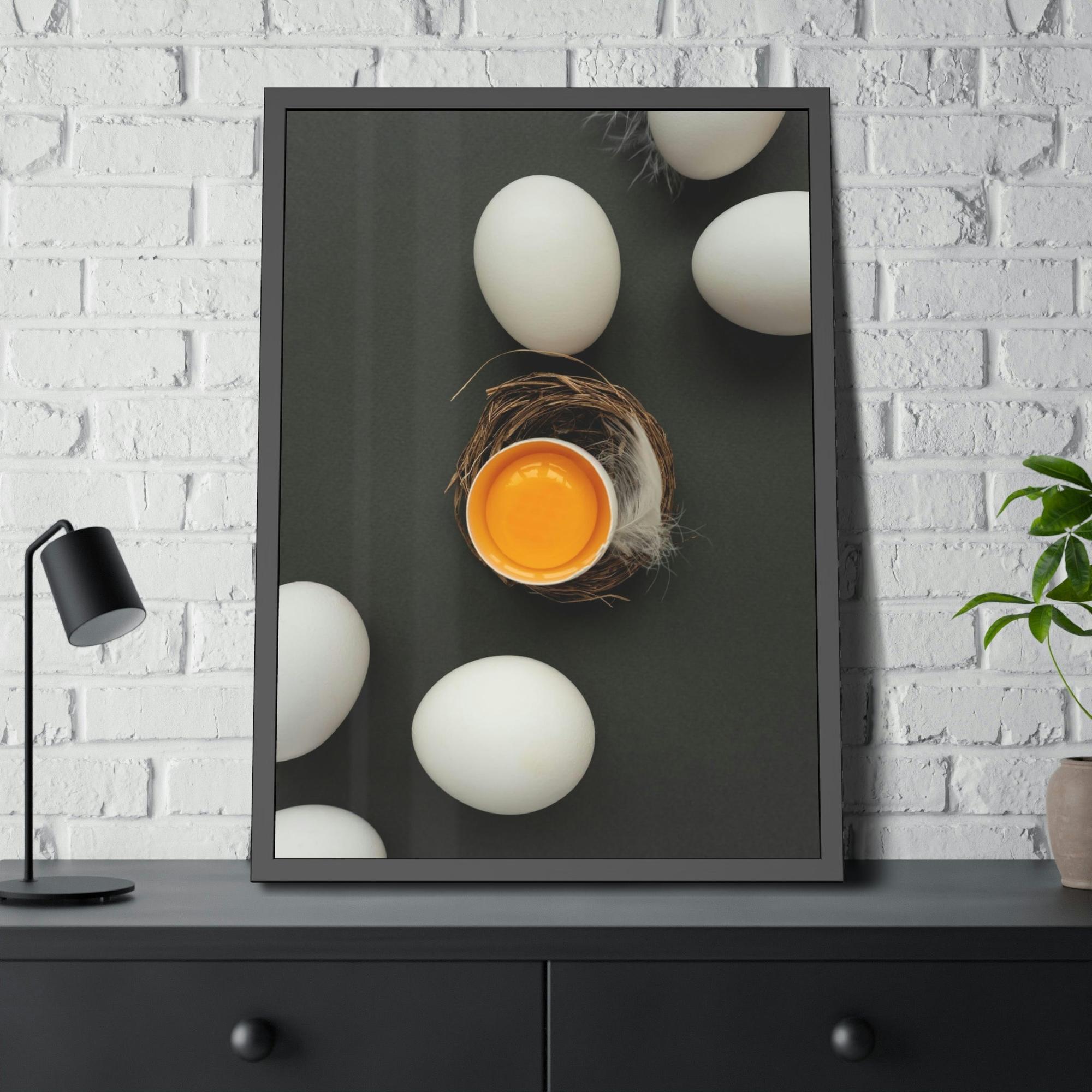 Eggs Eggshells and Sunbeams: A Still Life