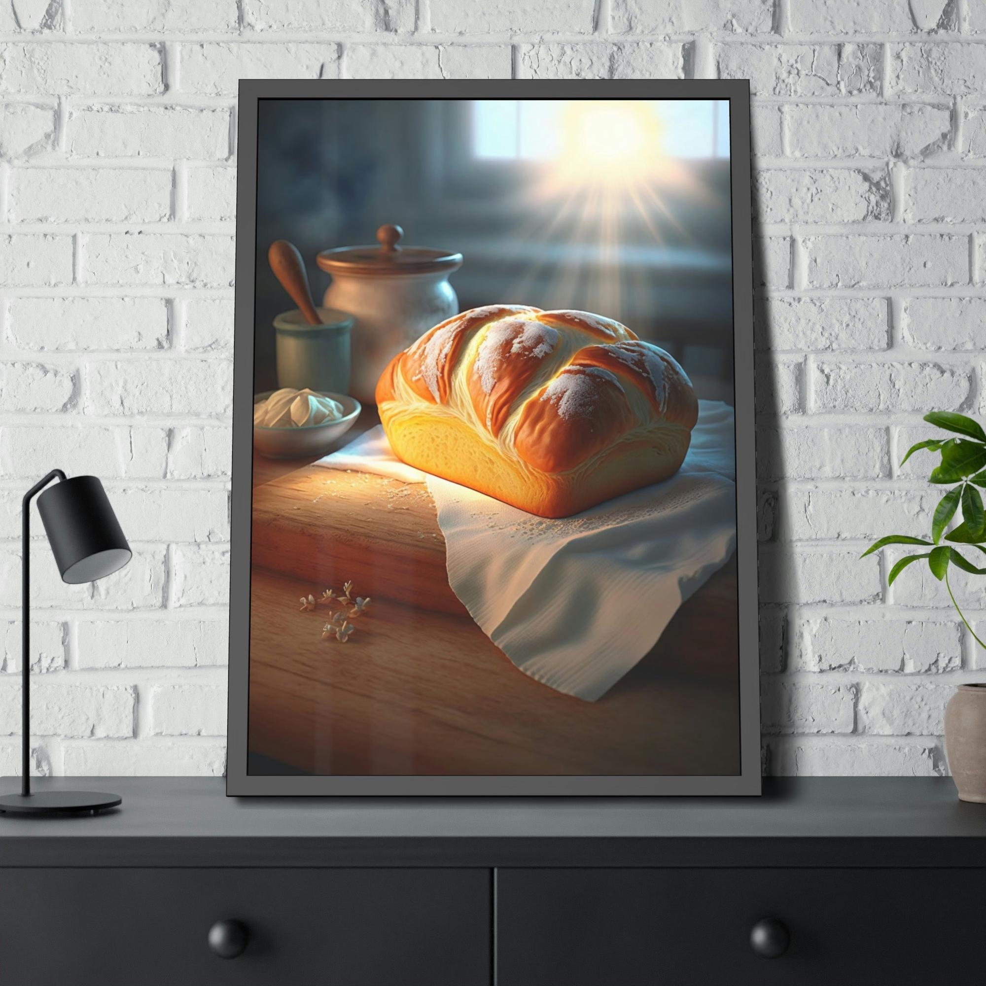 Bread The Daily Bread: Print on Canvas and Art for Kitchen Decor