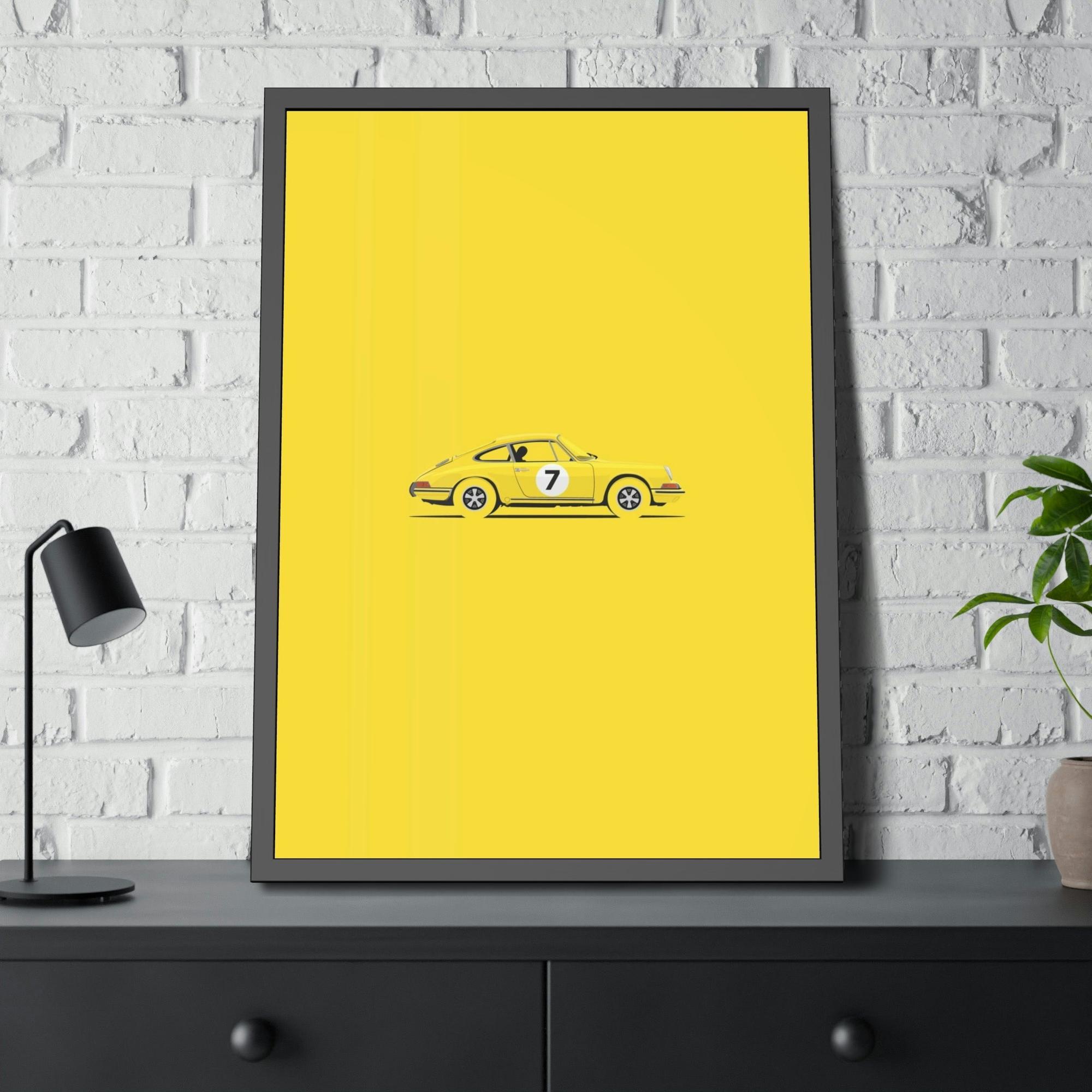 Porsche Vintage Porsche Poster & Canvas: Classic Wall Art for Auto Enthusiasts