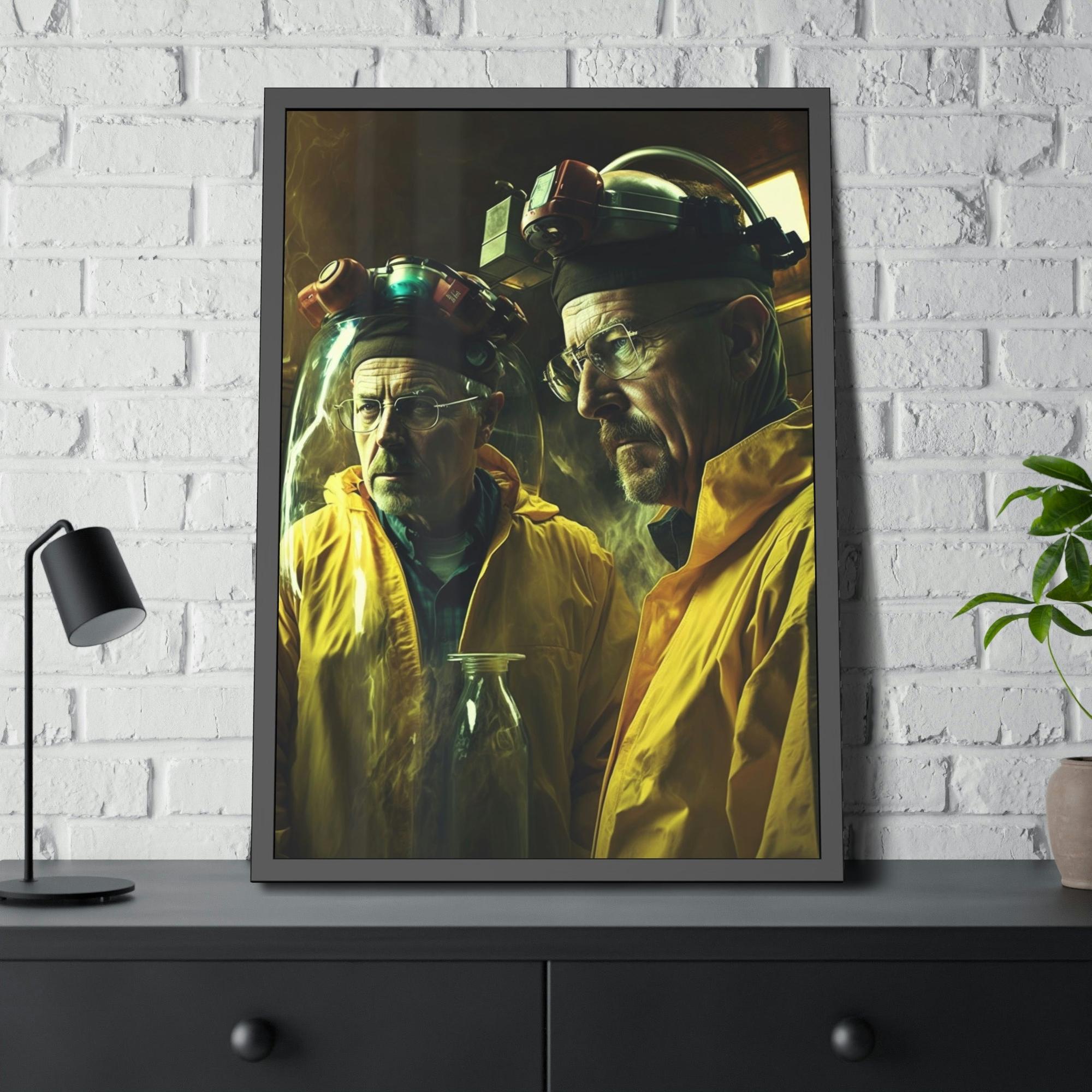 Breaking Bad Breaking Bad: The Ultimate Tribute in Framed Canvas Art