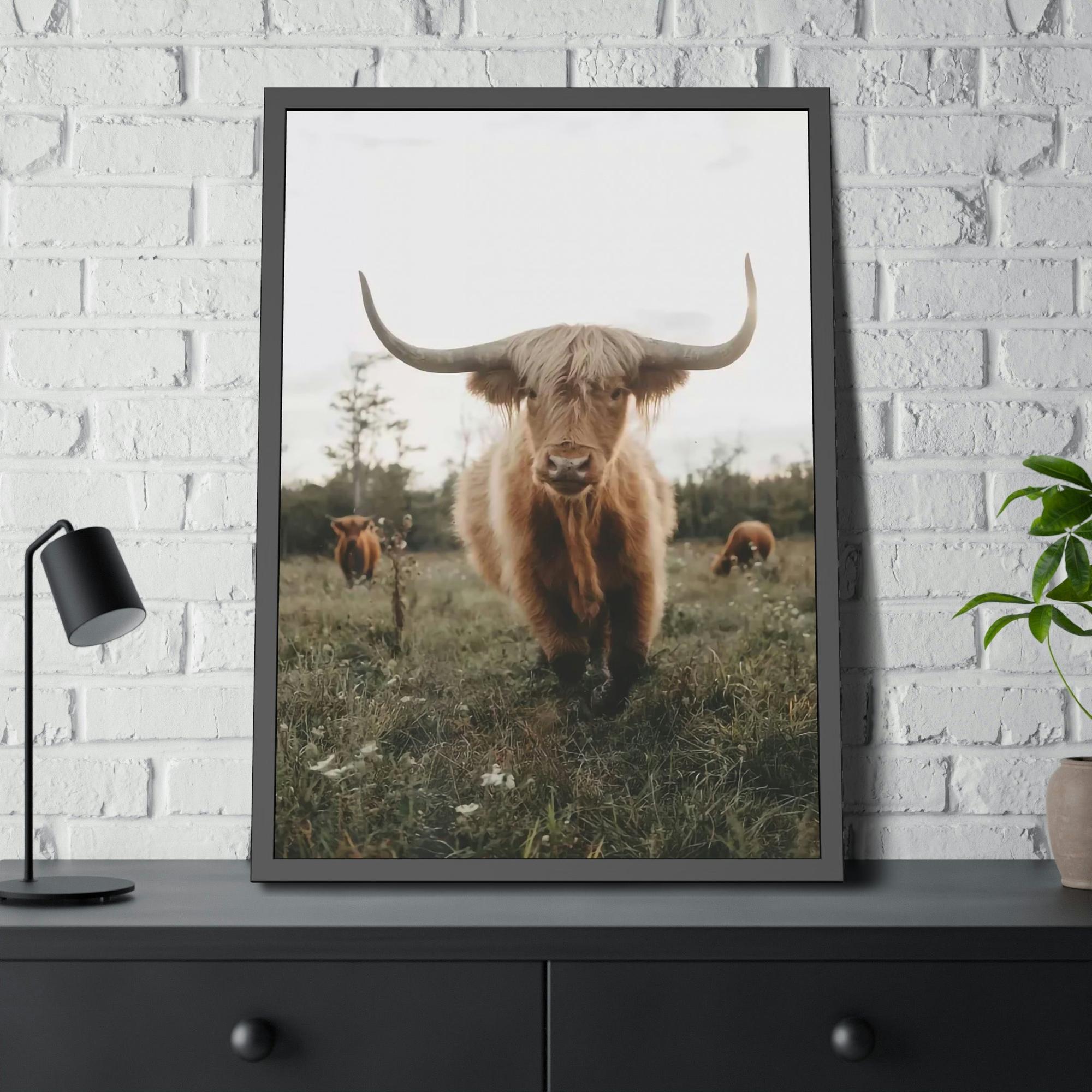 Highland Cow Highland Cow | Grazing Animals | Cows art — Pixoram