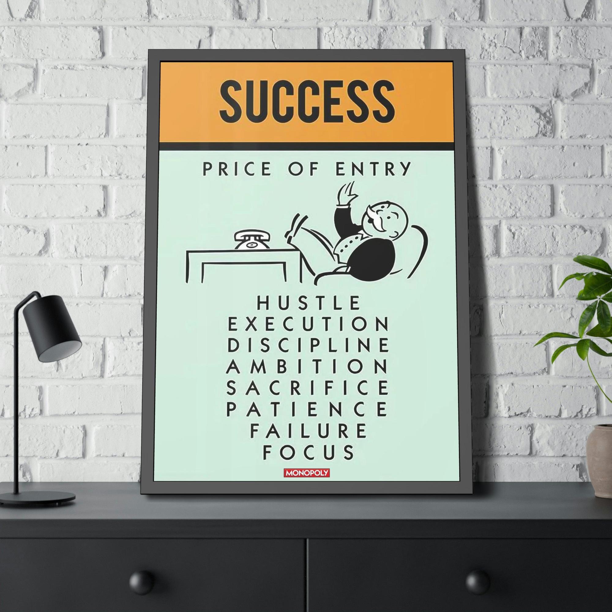 Monopoly & Motivation Wall Art that Inspires: Alec Monopoly's Quote Posters and Framed Prints