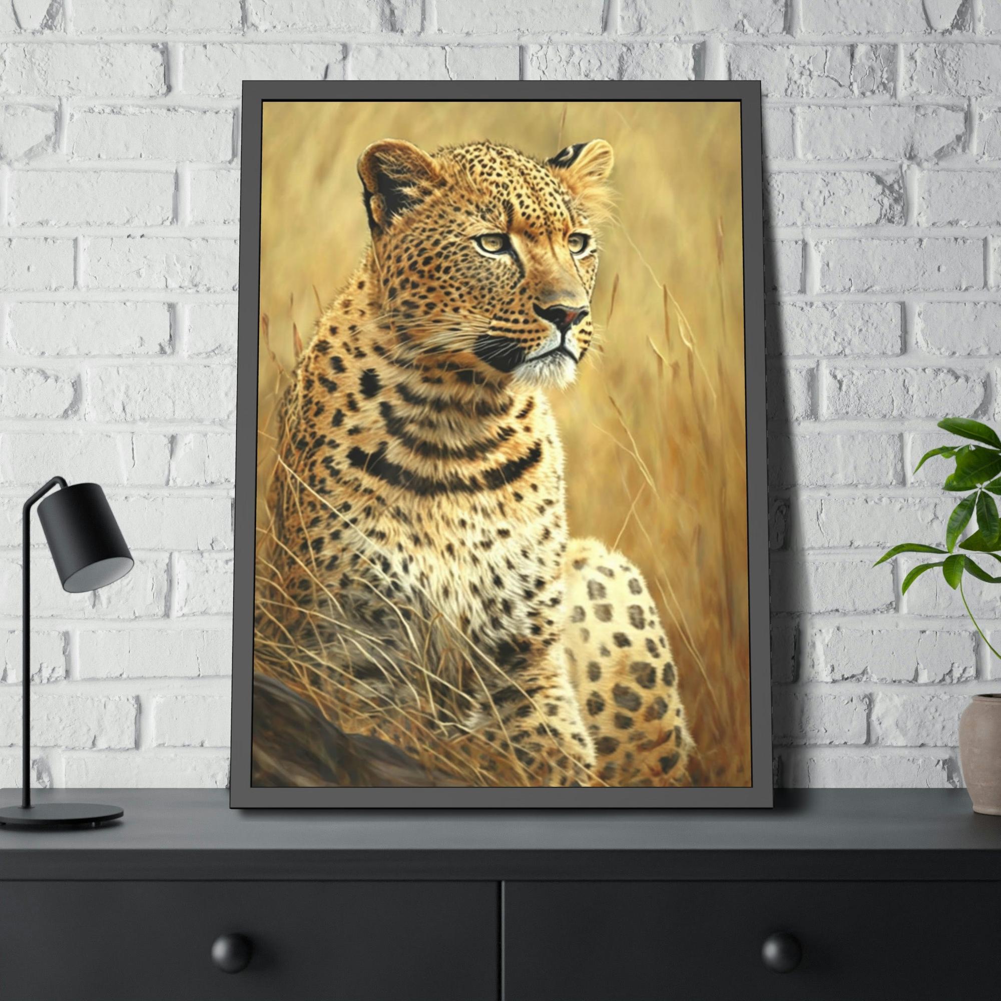 Cheetahs Savanna's Finest: Cheetahs on Dynamic Print on Canvas