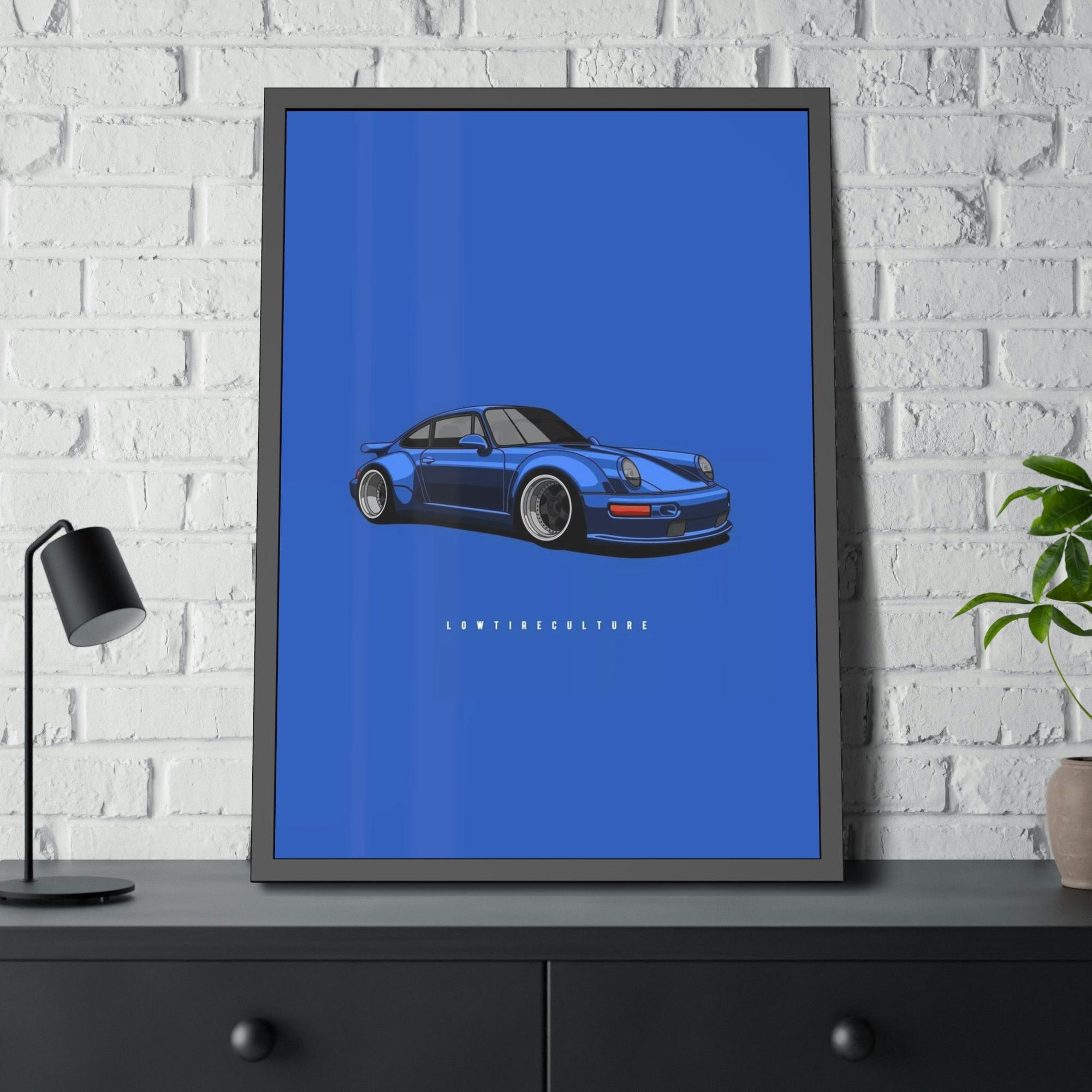 Porsche Porsche Artistry on Natural Canvas: Poster & Canvas Wall Decor for Car Enthusiasts