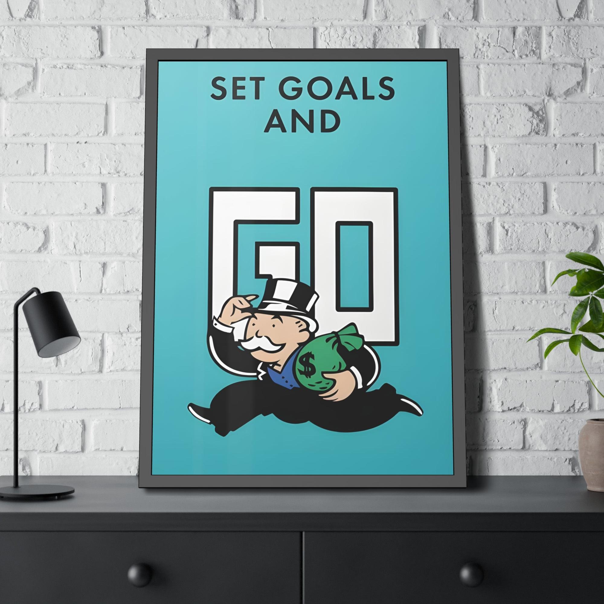 Monopoly & Motivation Artistic Reverie: Canvas & Poster Wall Art Inspired by Monopoly and Motivation