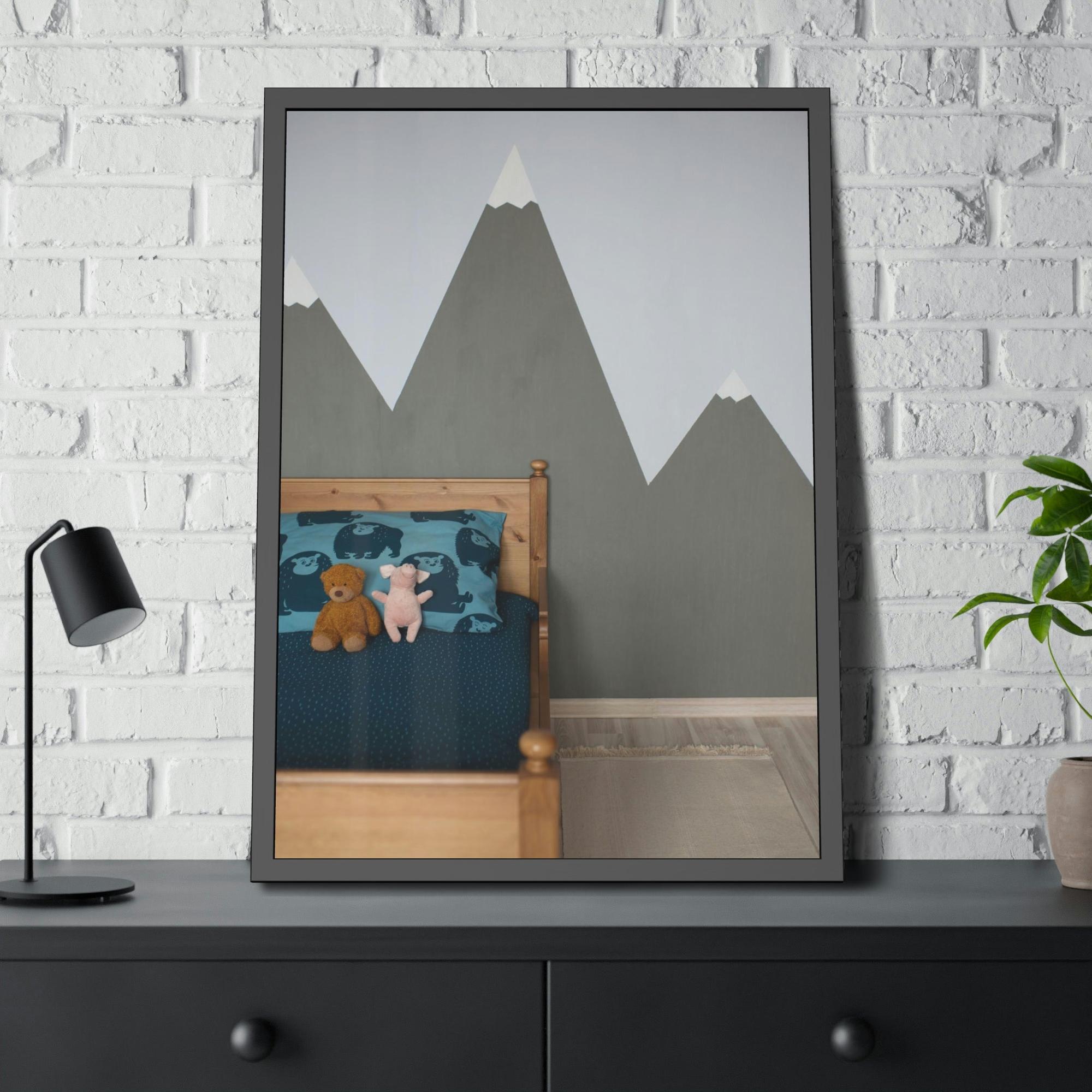 Books Adventure Awaits: Boys Room Canvas Wall Art