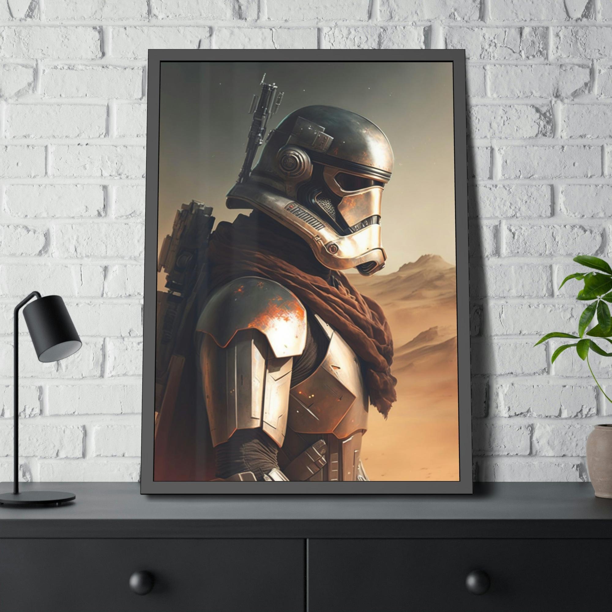 Star Wars Galactic Empire Rises: Poster & Canvas Print of Star Wars Art