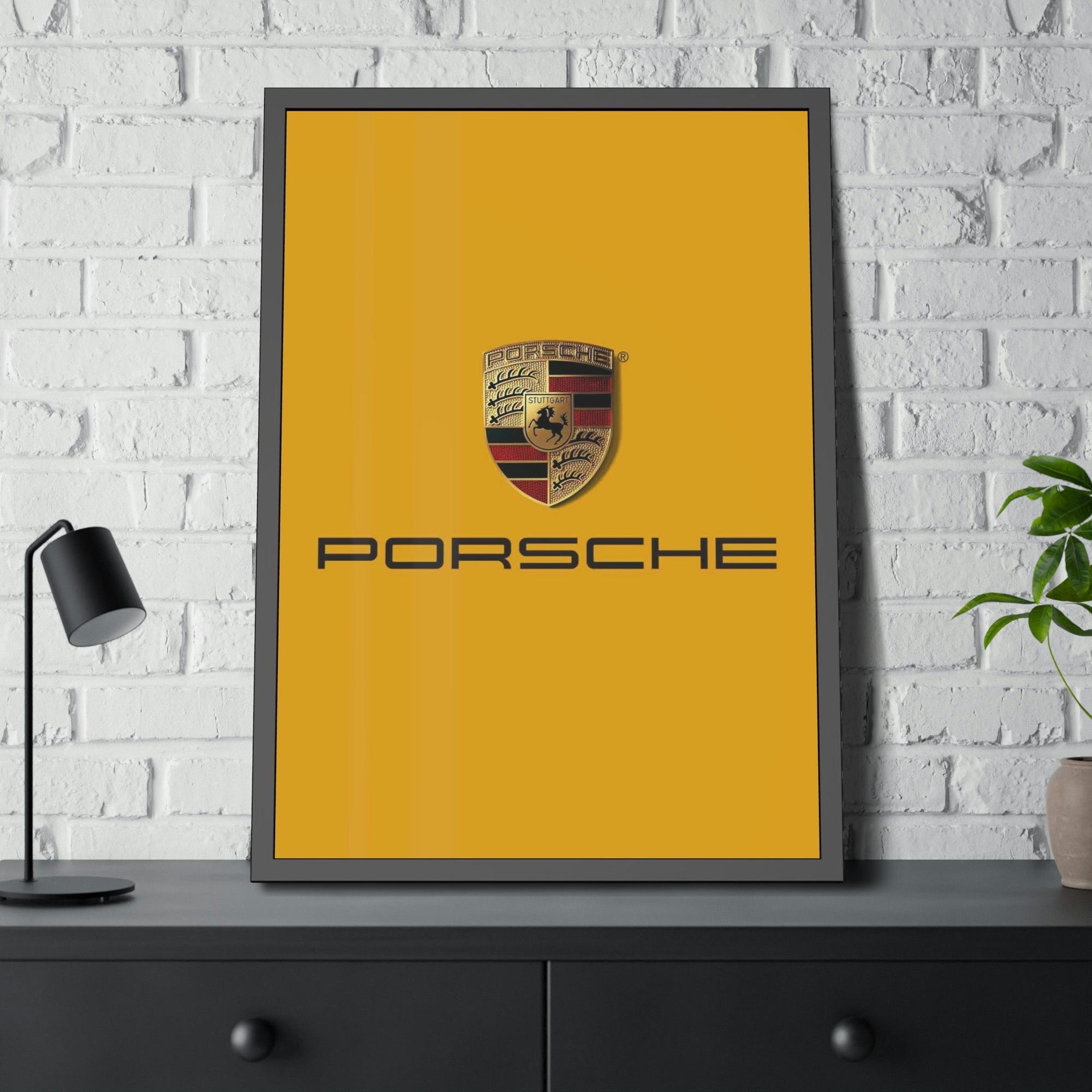 Porsche The Iconic Porsche Logo: A Symbol of Prestige and Quality on Canvas & Poster