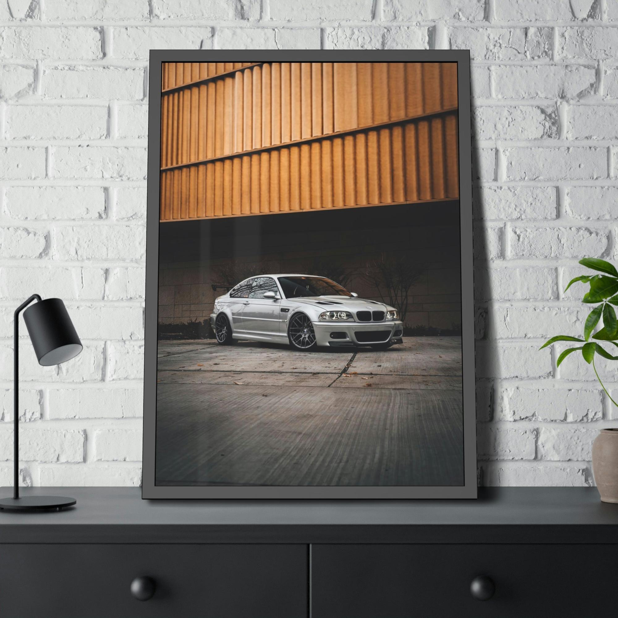 Bmw The Beauty and Power of BMW: Striking Wall Art on Framed Poster & Canvas
