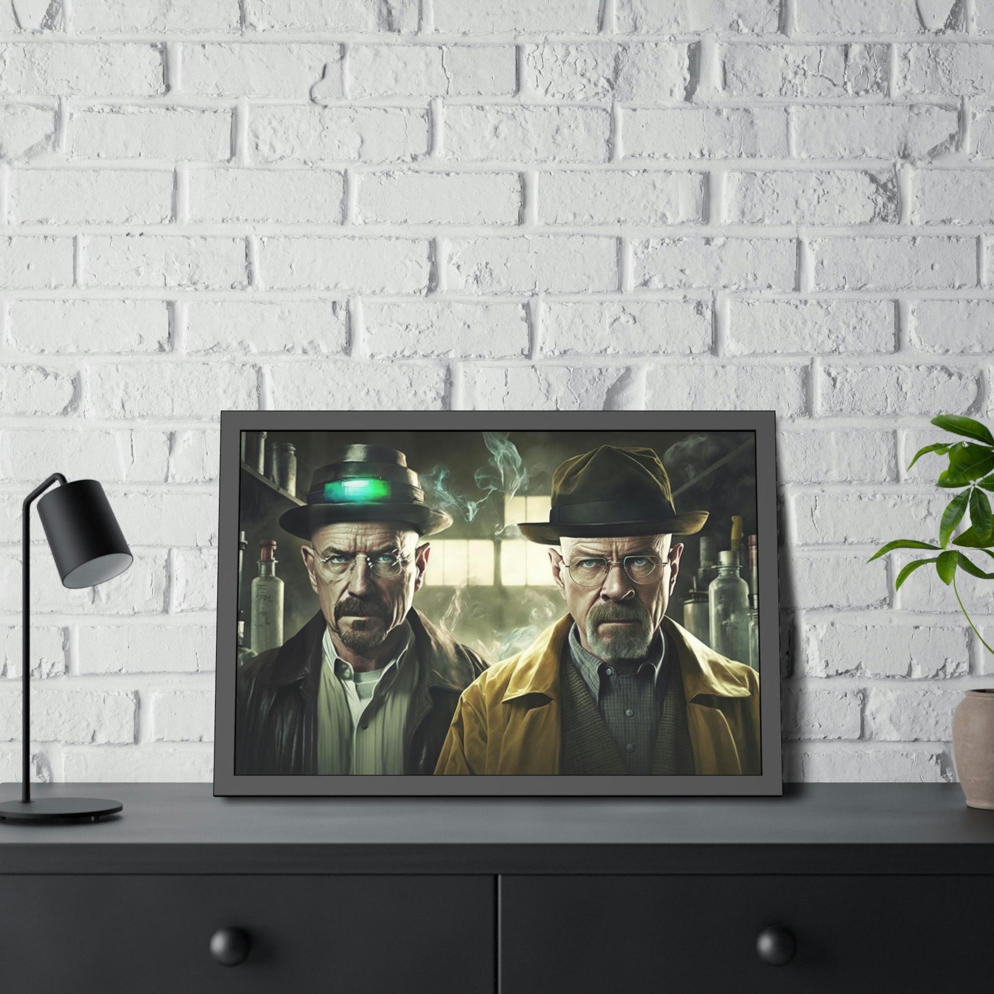 Breaking Bad Heisenberg's Legacy: Iconic Breaking Bad Artwork on Canvas