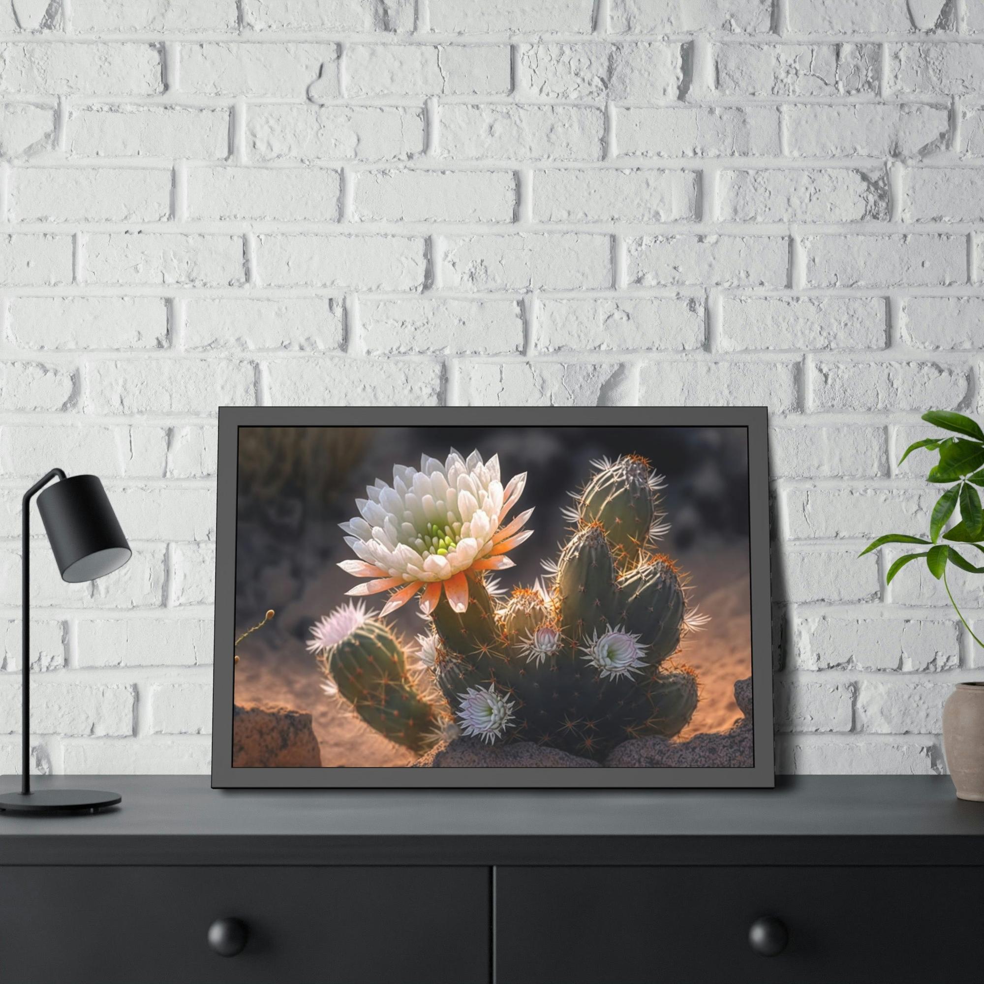 Cactus Cactus Wonderland: Canvas Print for a Whimsical and Playful Wall Decor
