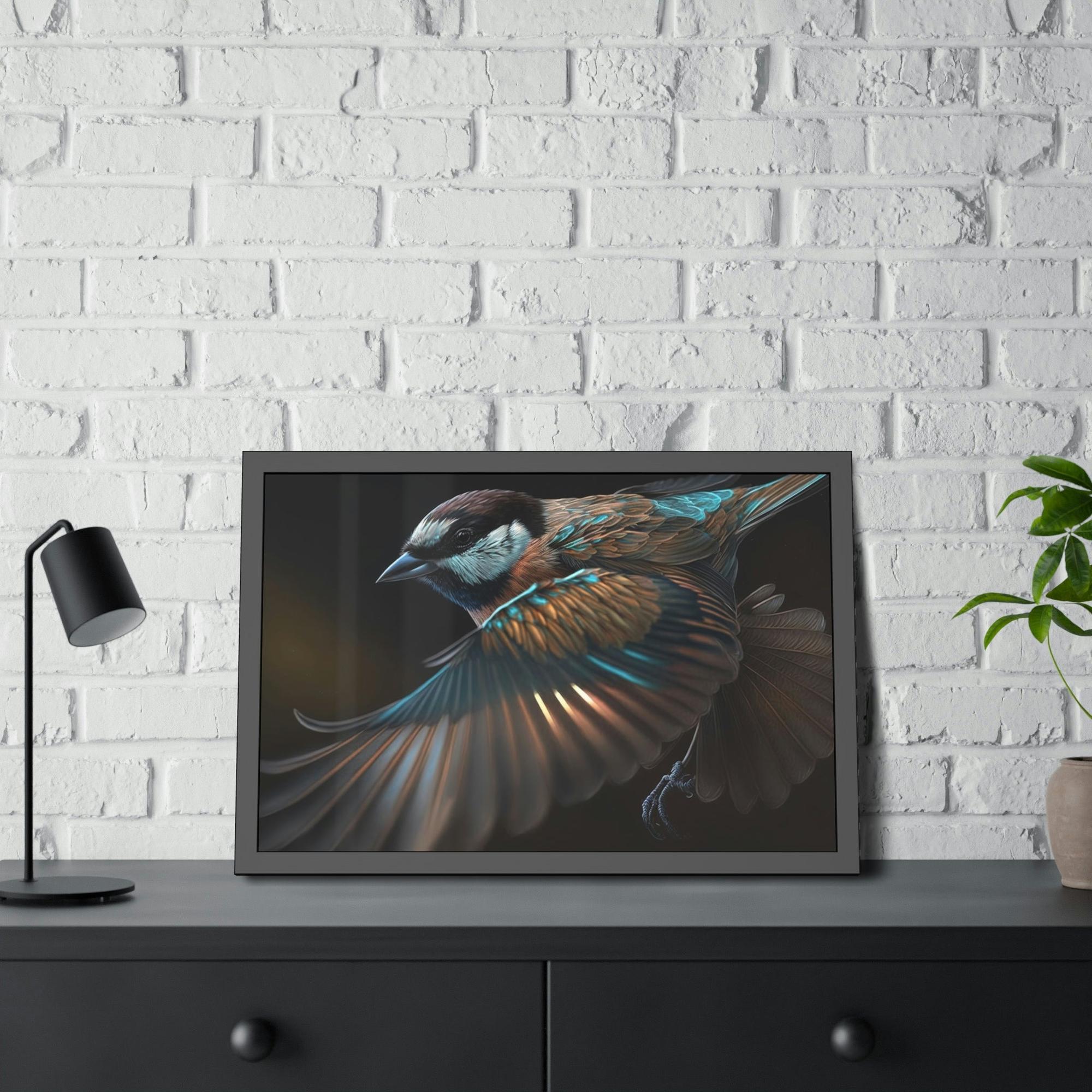 Birds The Majesty of Nature: A Framed Poster & Canvas Print of a Bird