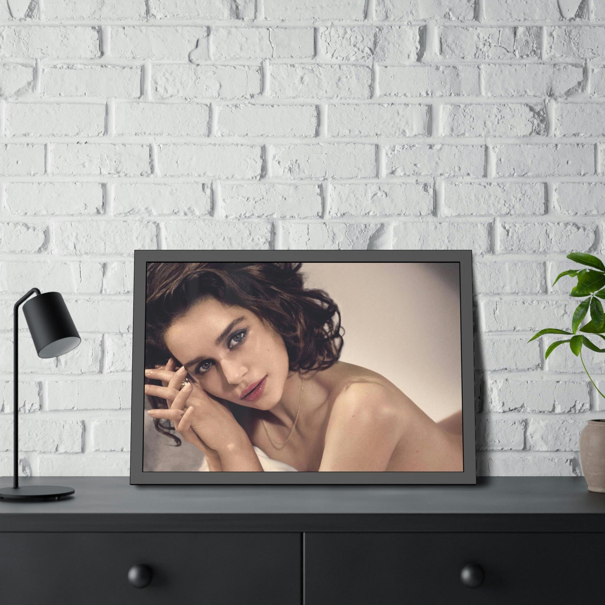 Celebrities Famous Faces: Art Prints of Celebritie on Natural Canvas