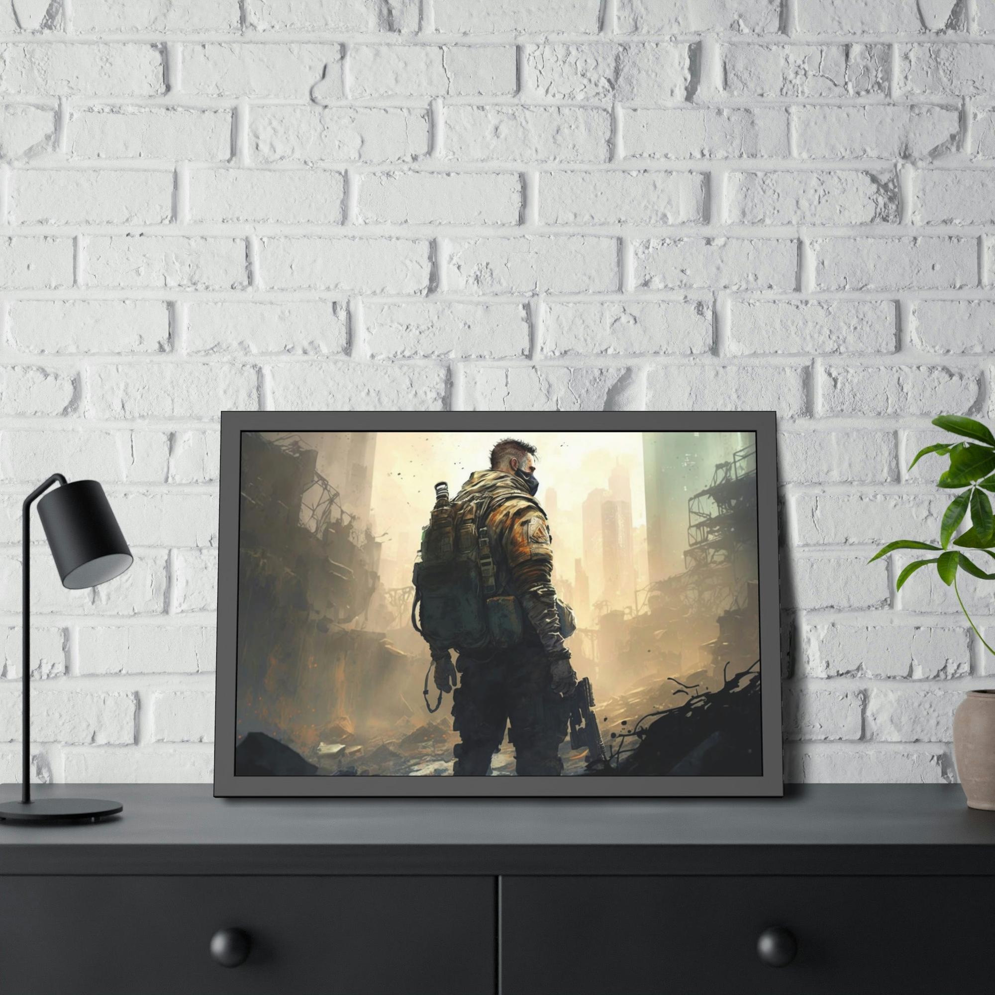 Call Of Duty Warzone Heroes: Natural Canvas and Print on Canvas Call of Duty Art