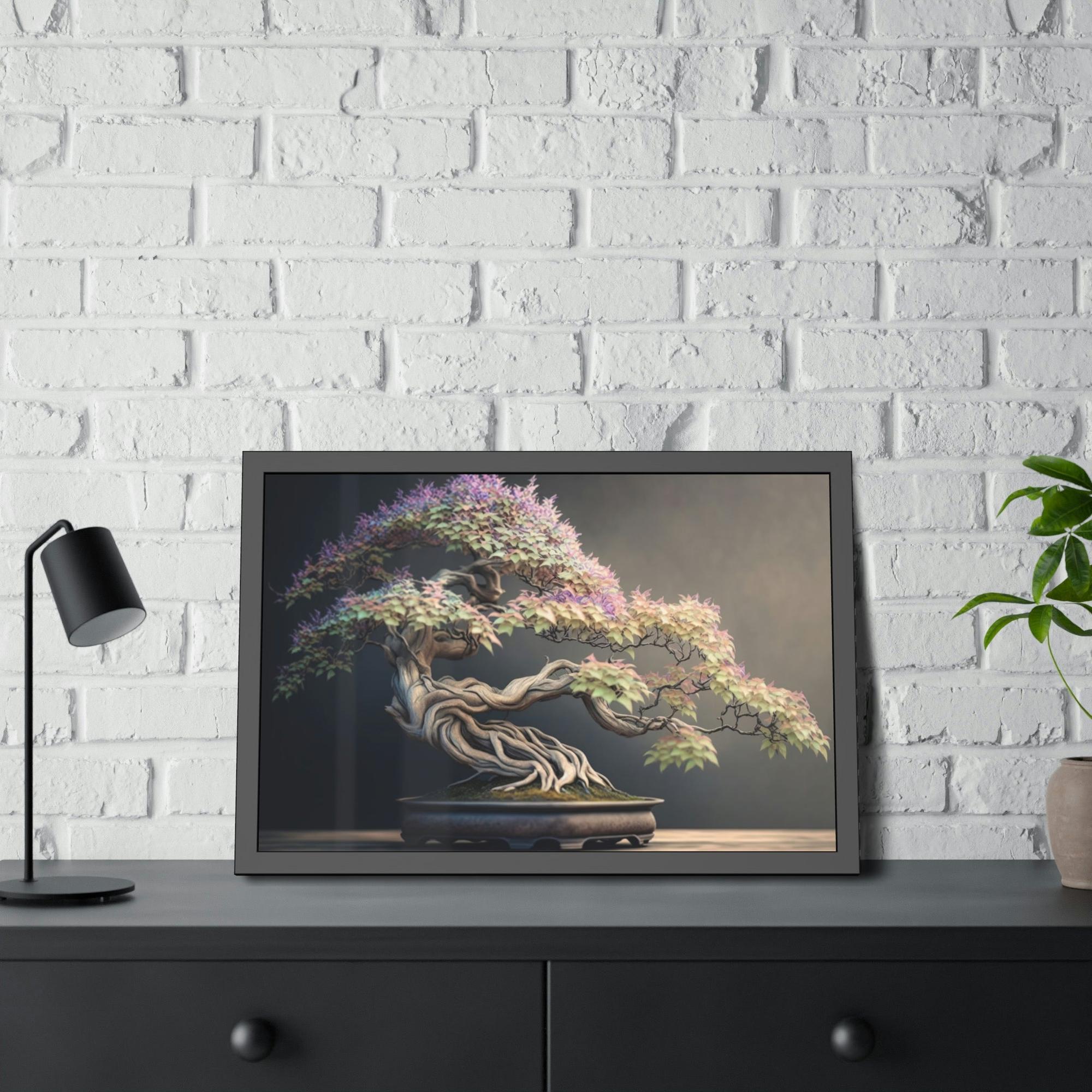 Bonsai Tree Bonsai Elegance: Wall Art and Print on Canvas with Sophisticated Bonsai Tree Art