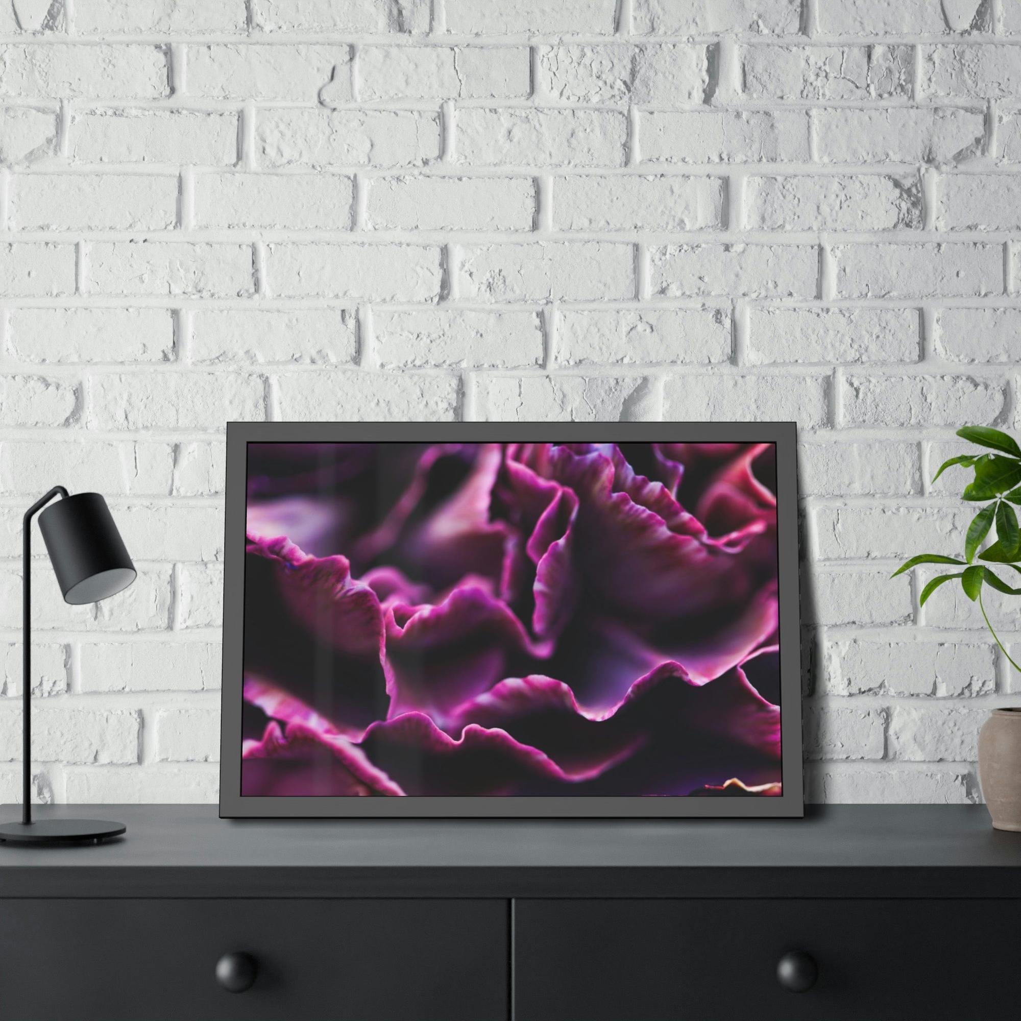 Carnations Colorful Petals: Framed Canvas and Wall Art of Carnations for Your Walls