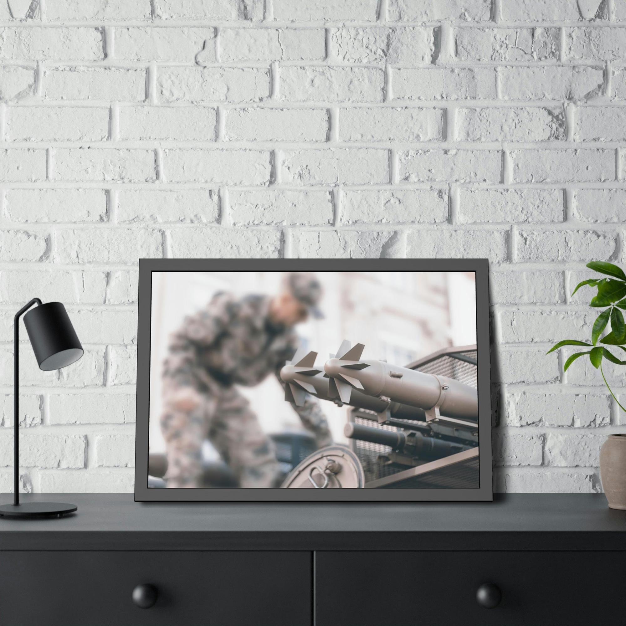 Army Patriotic Spirit: Canvas Art Featuring Army Soldiers in Action