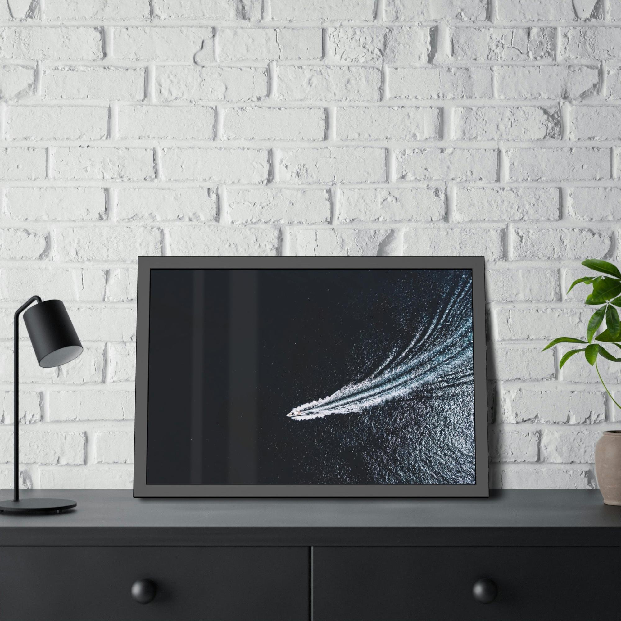 Boats Serene Seascapes: Artistic Boat Scenes on Natural Canvas
