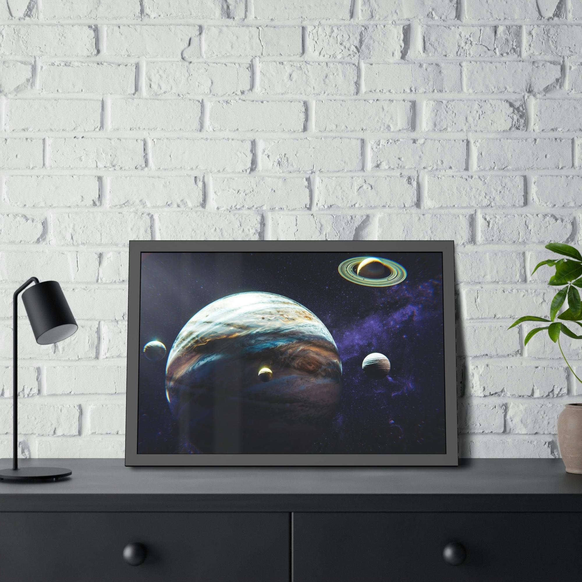 Astronomy & Space The Beauty of the Cosmos: Framed Canvas & Posters Print of Space