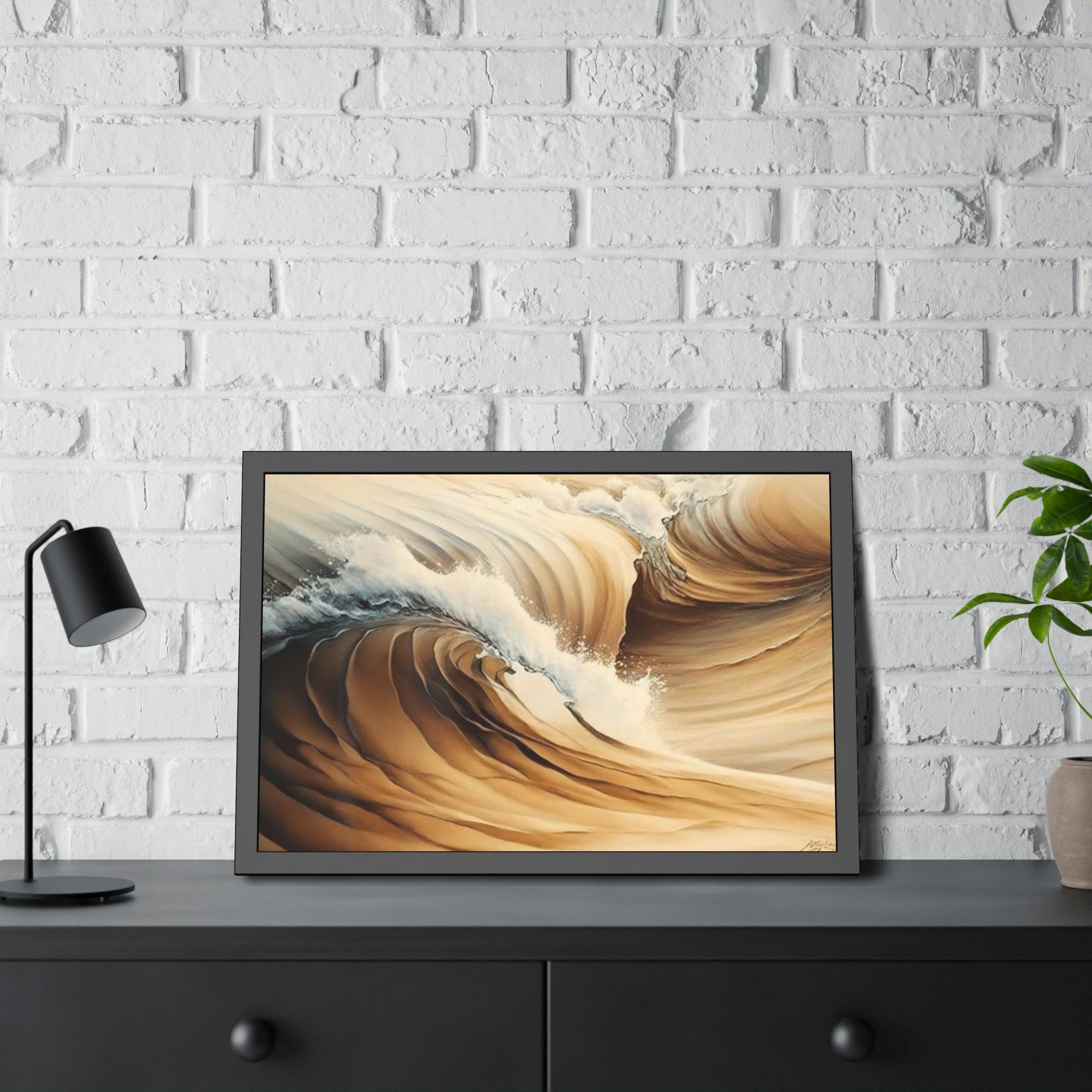 Beige Art Serene Beige Dreams: Natural Canvas Wall Art for a Calming Vibe