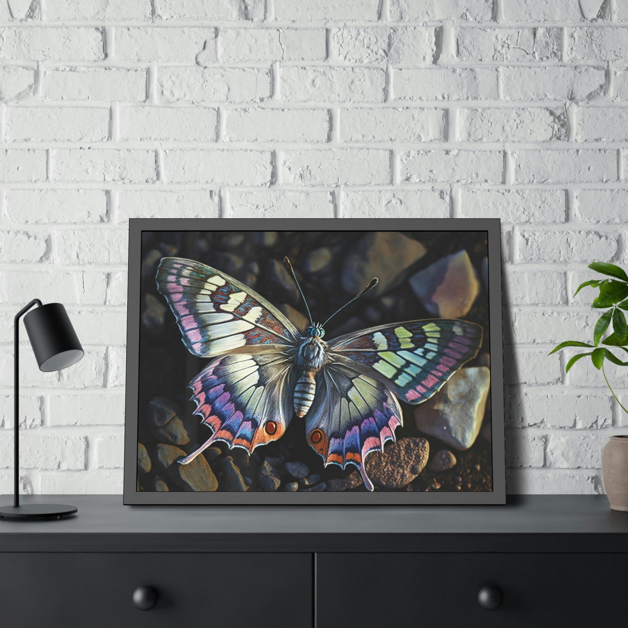 Butterflys Fluttering Wings: Natural Canvas & Poster Print of Colorful Butterflies