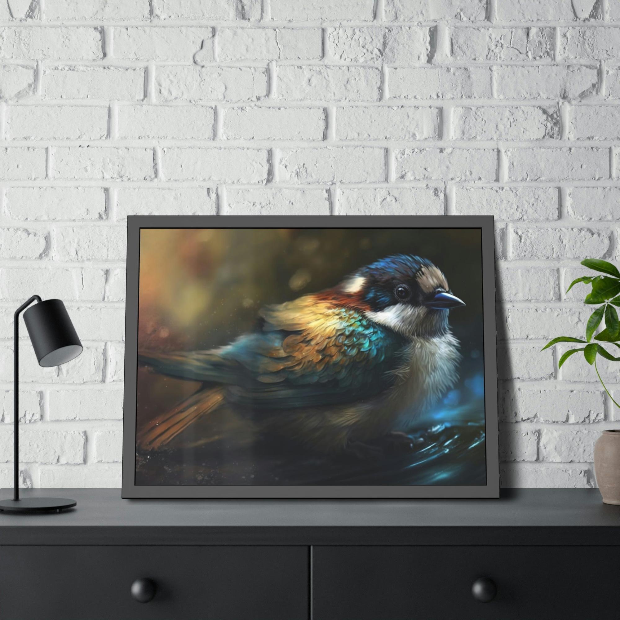 Birds The Secret Life of Birds: A Natural Canvas & Poster of Birds in Their Habitat