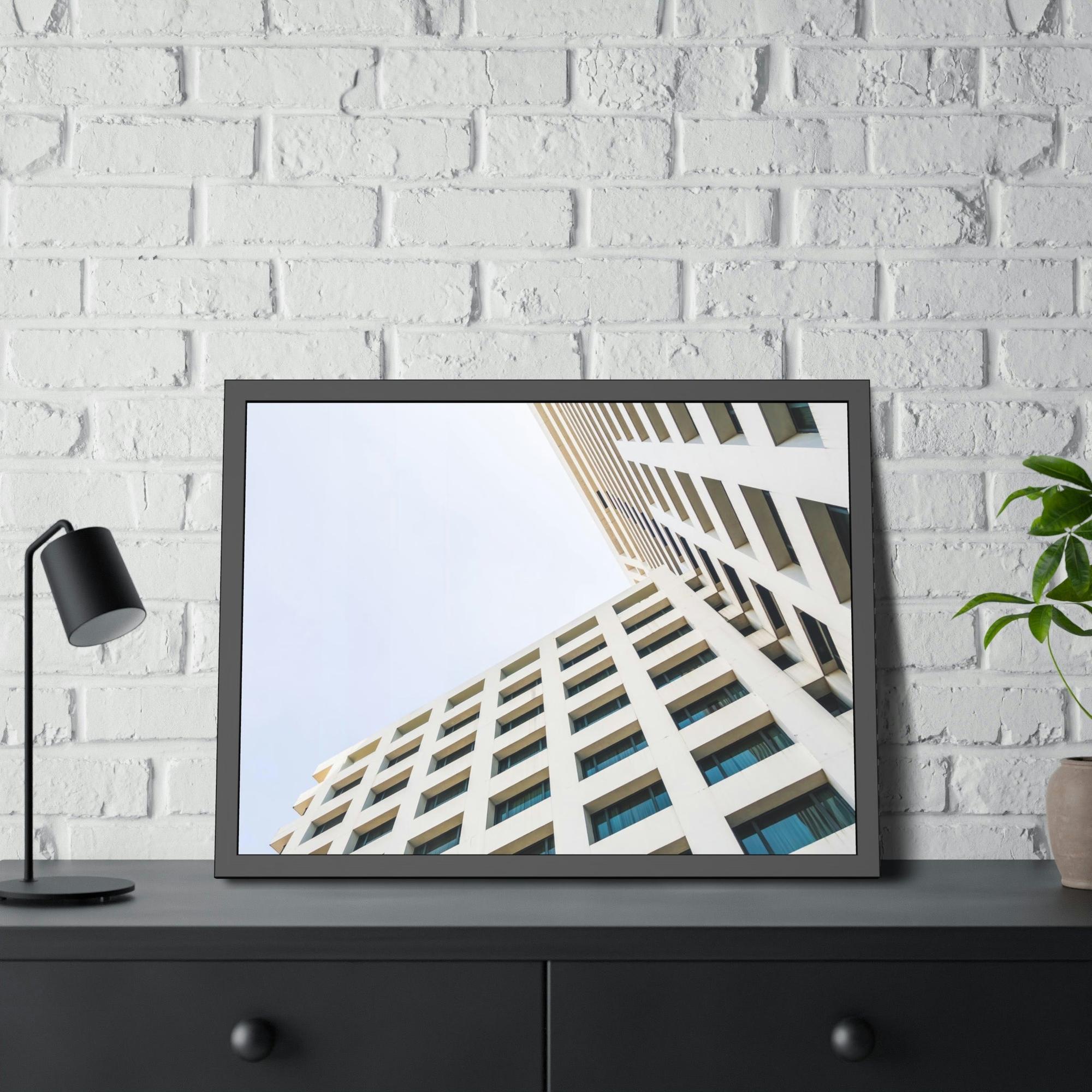 Architecture The Art of Architecture: Natural Canvas & Poster Print of Iconic Buildings