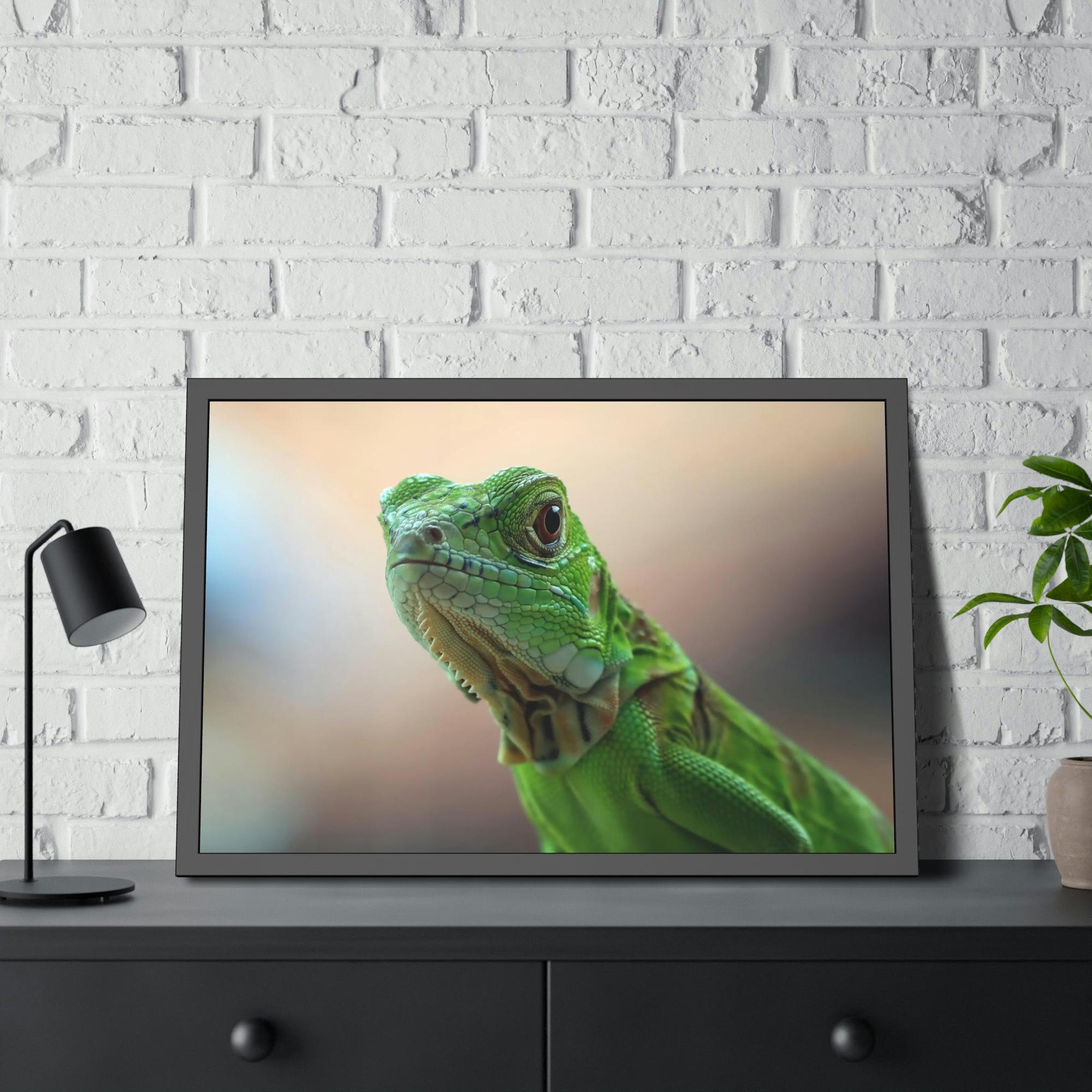 Lizards Scaly Beauty: Captivating Lizard Art on Natural Canvas