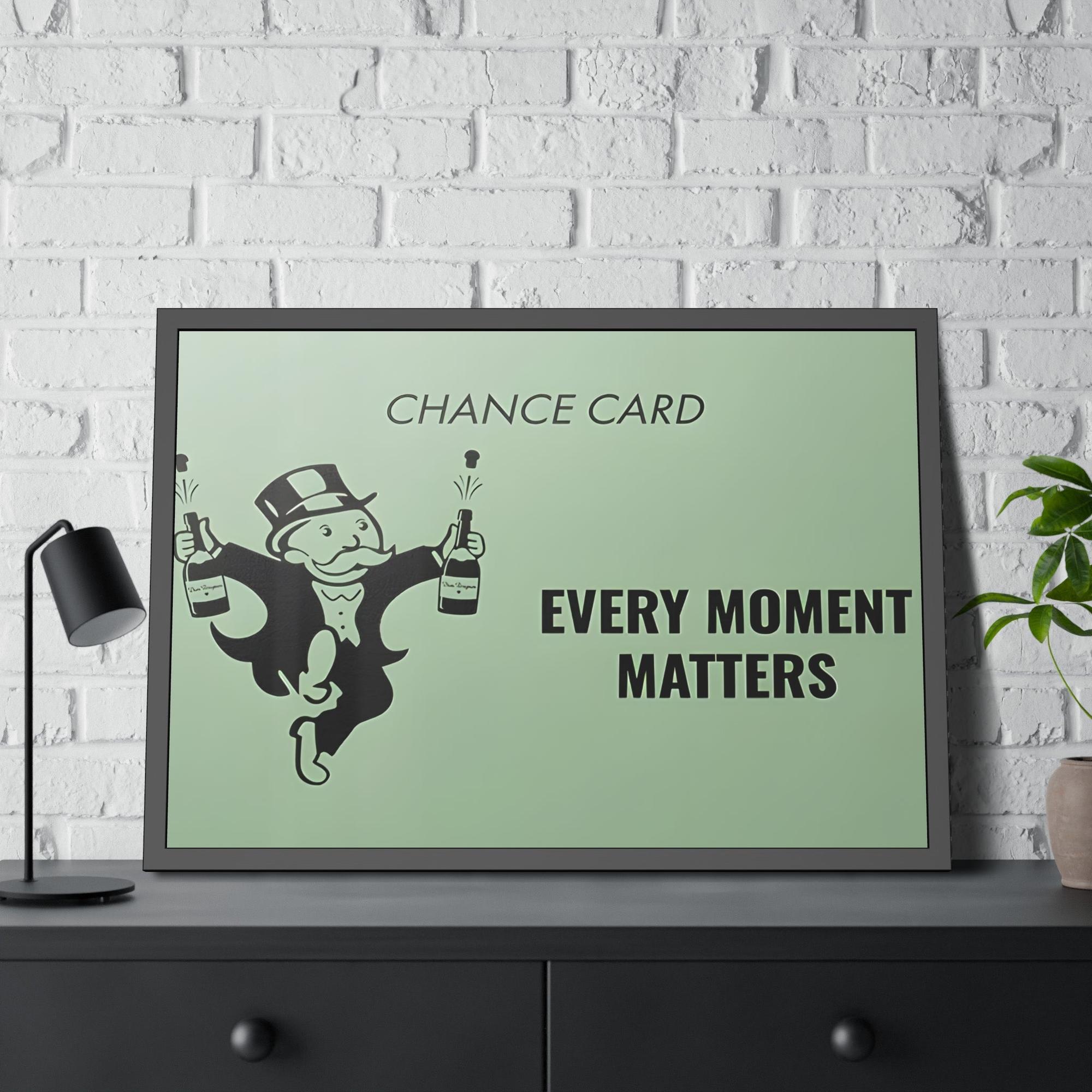 Monopoly & Motivation Monopoly's Motivation Revealed: Artistic Print on Framed Canvas