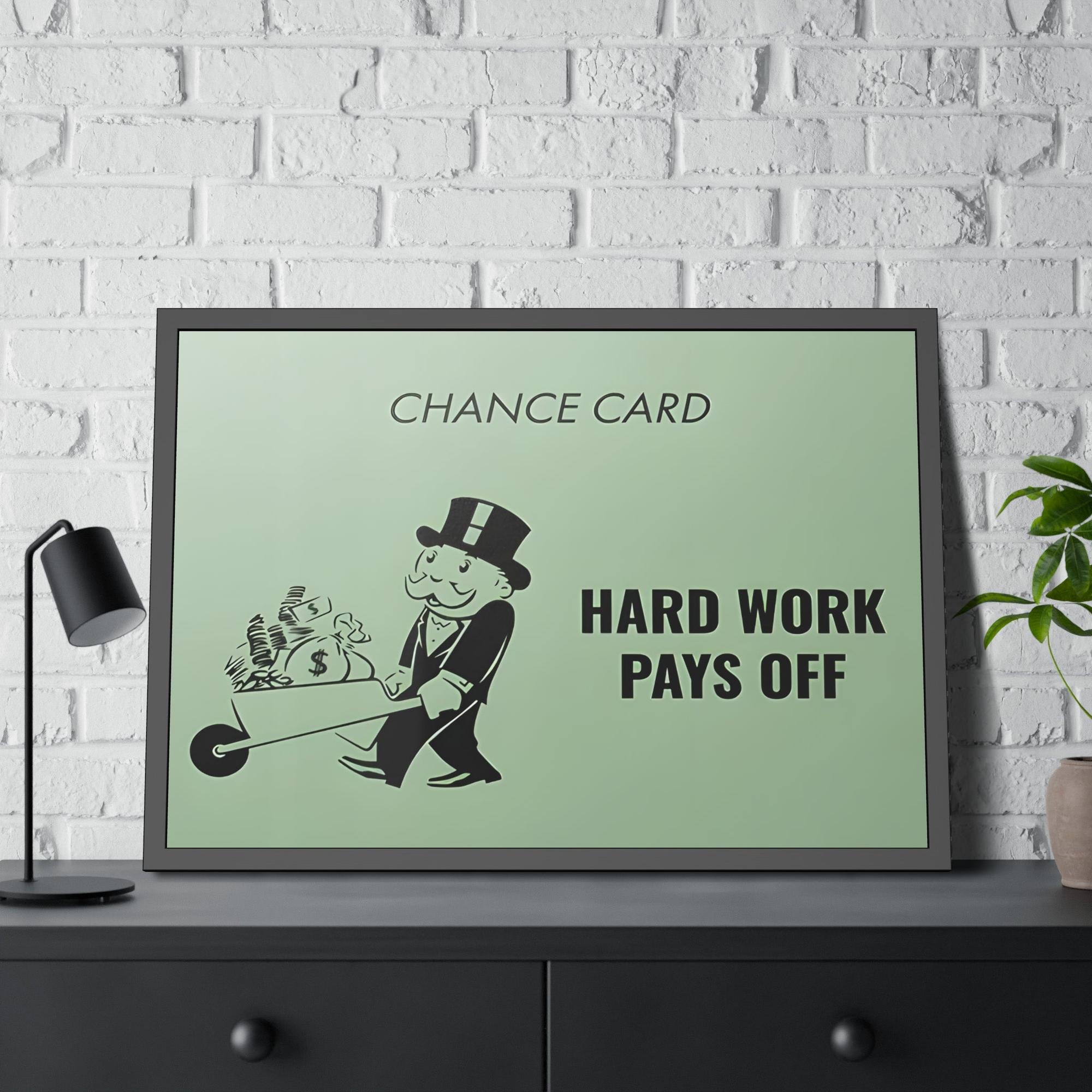 Monopoly & Motivation Motivation's Monopoly: Canvas & Poster Wall Art