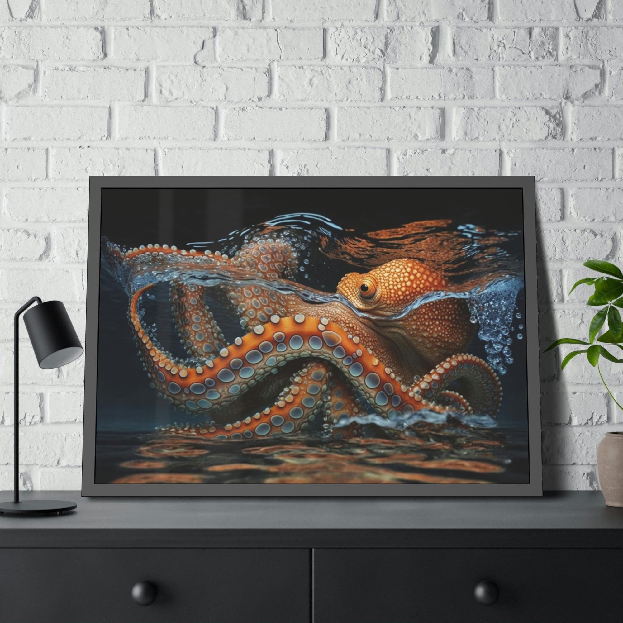 Octopuses Octopus Oasis: A Colorful Canvas Creation