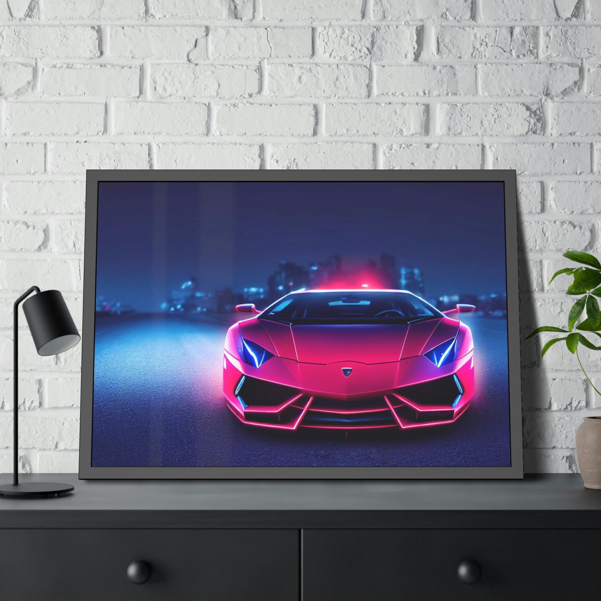 Lamborghini Elegance in Motion: Lamborghini Print on Canvas & Poster and Wall Art